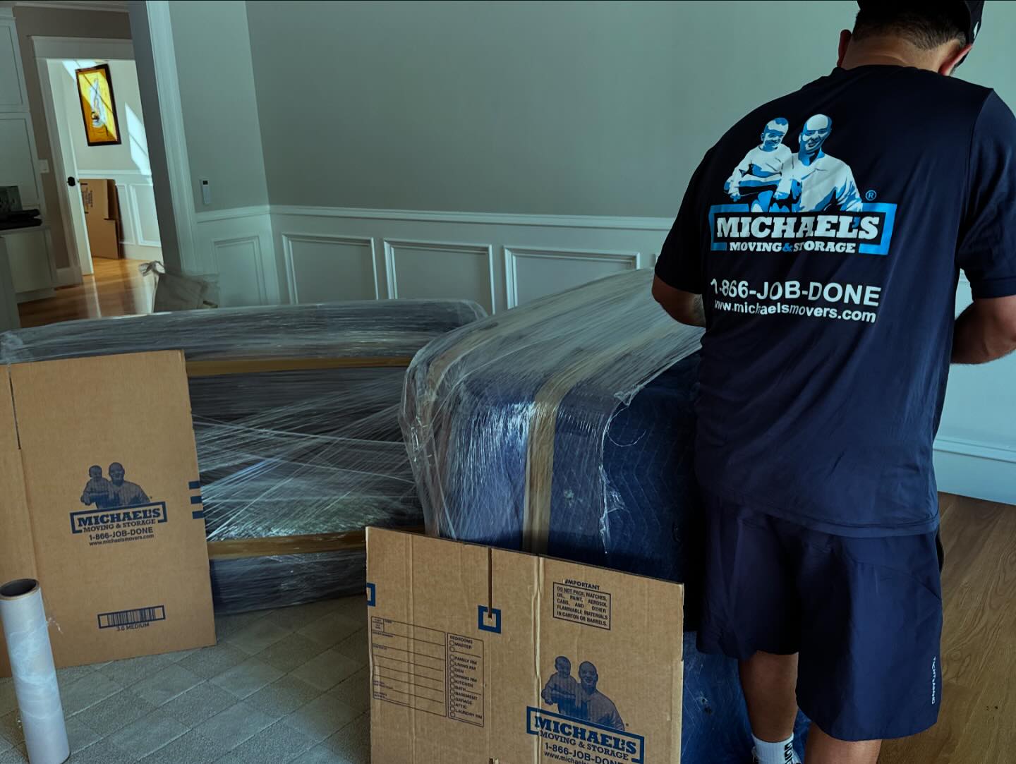 Michael's Moving & Storage Facebook ad