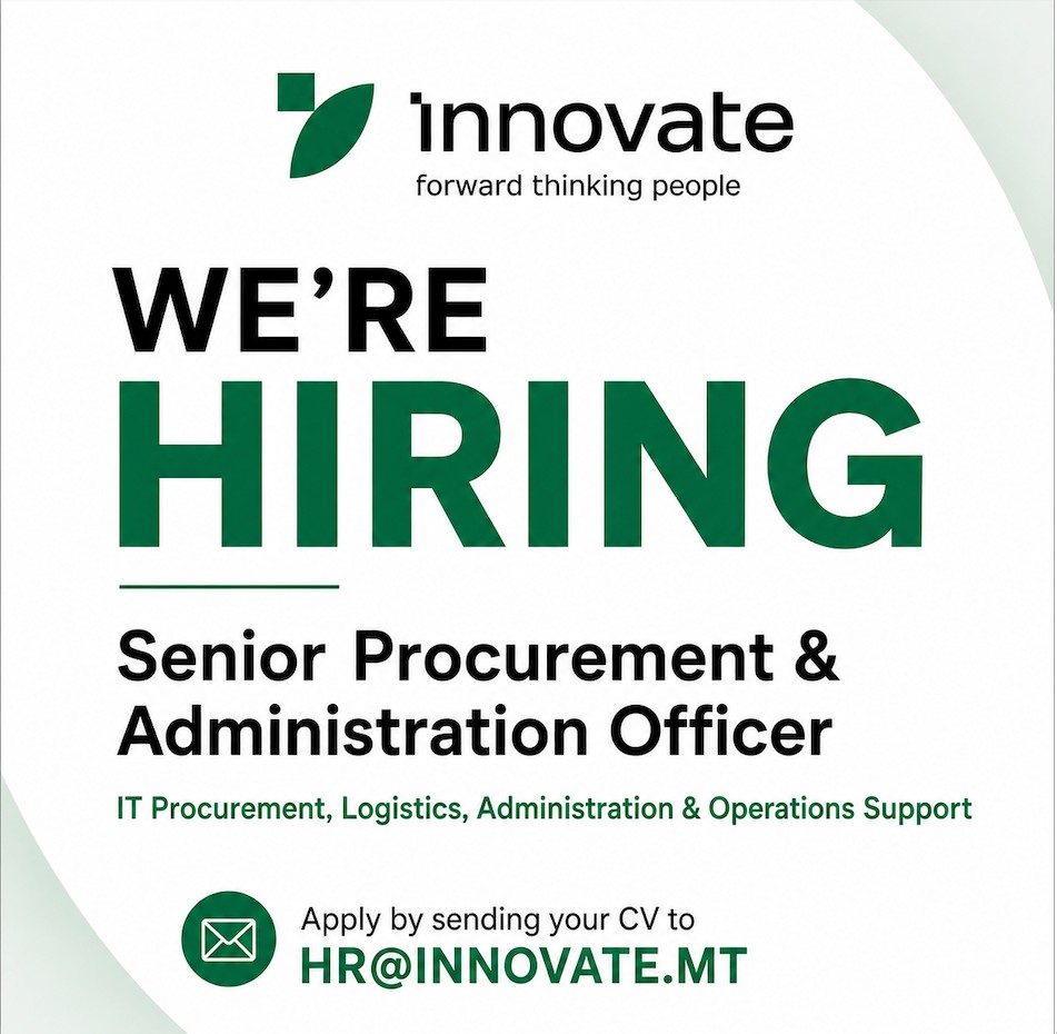 Innovate International Facebook ad: We are looking for an experienced, organised and…