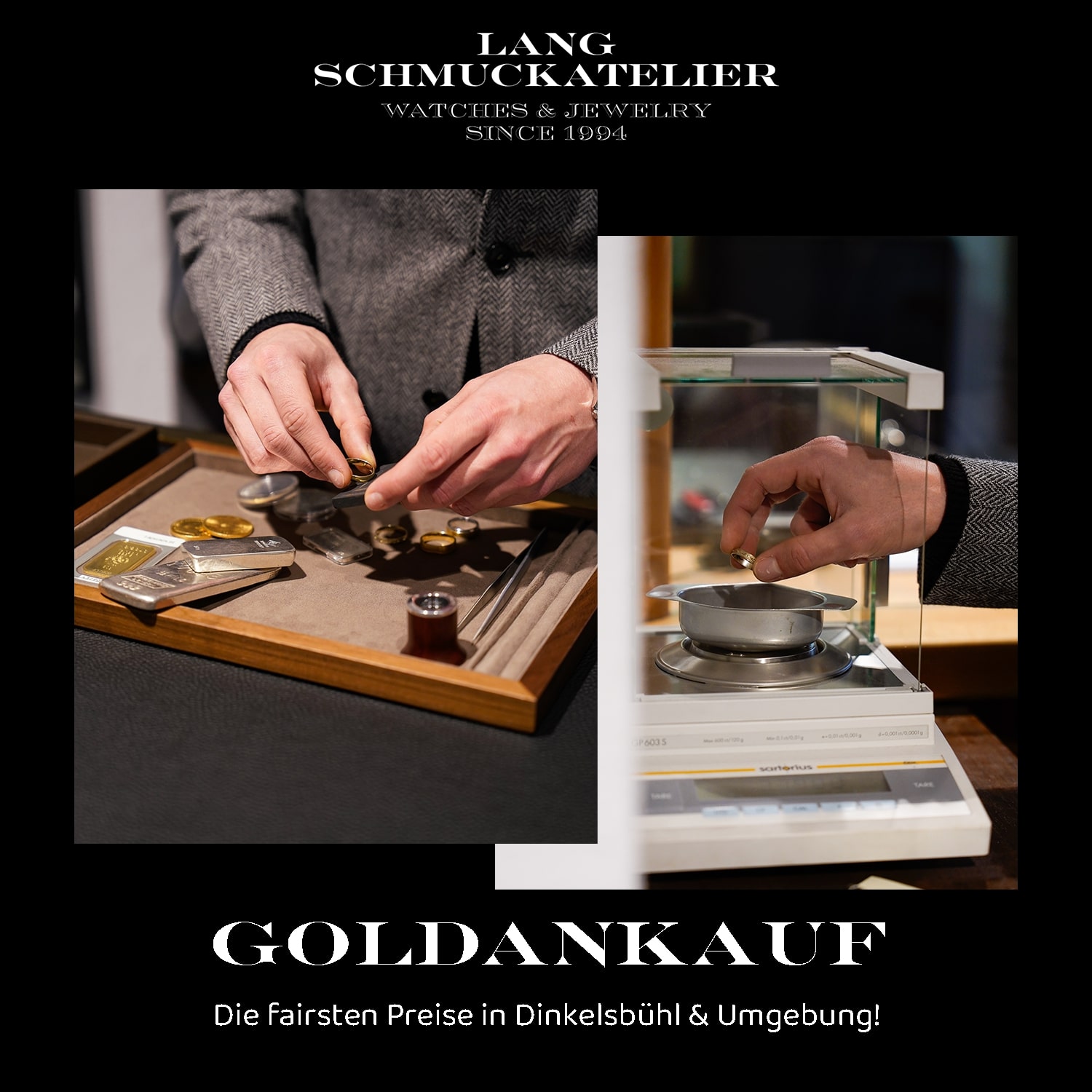 Schmuckatelier Lang Facebook ad from Aug 18, 2025