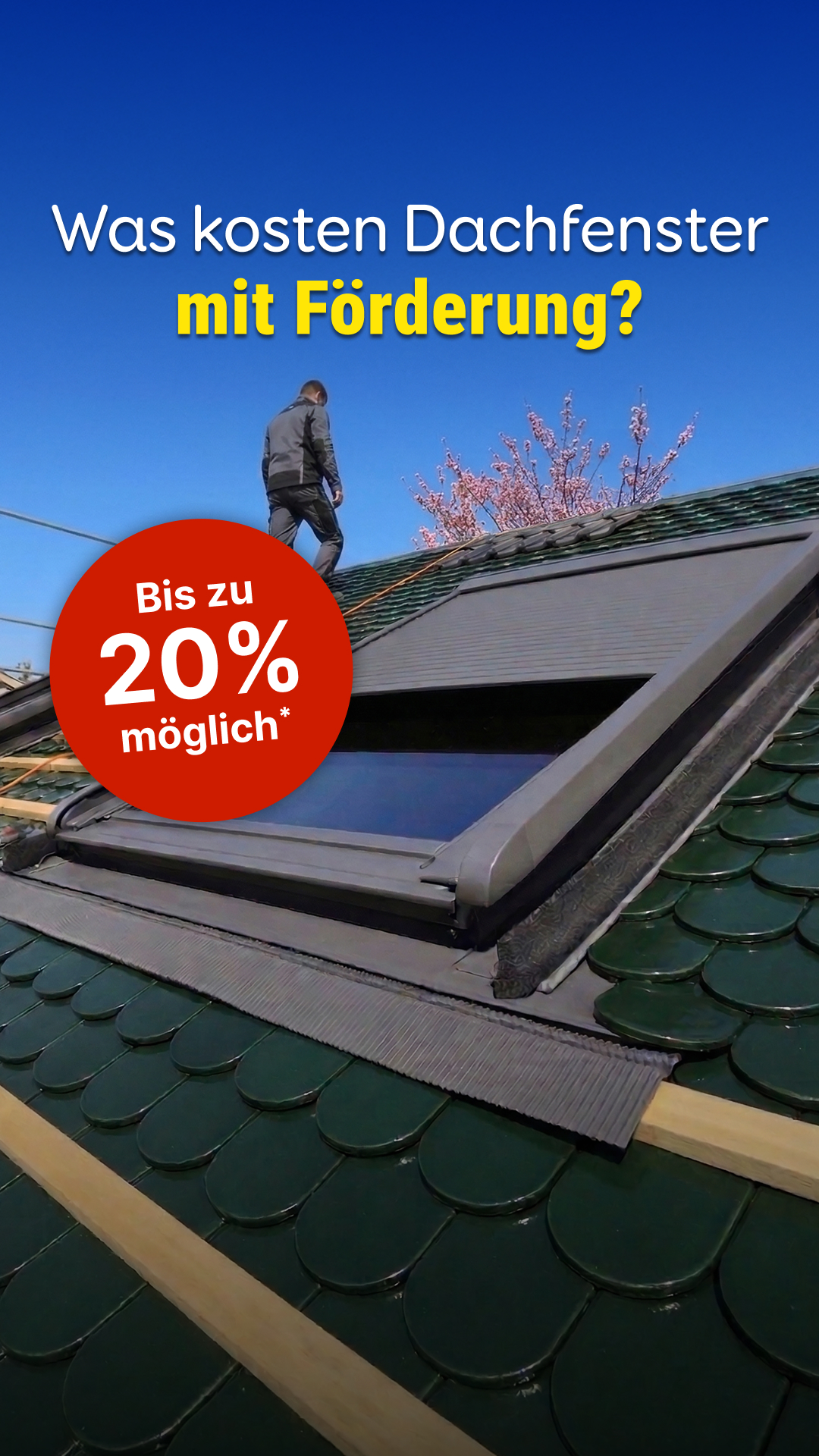 Aroundhome - Dachfenster Facebook ad from Apr 20, 2026