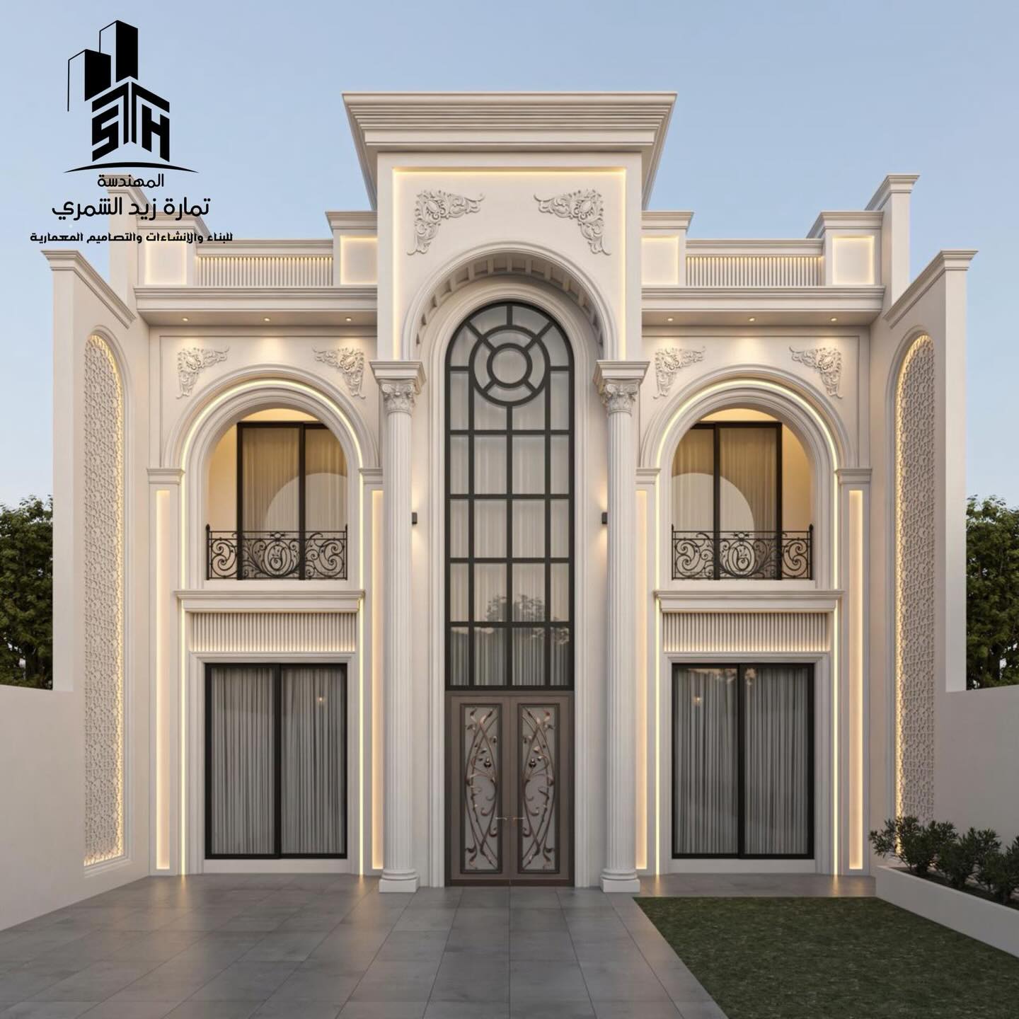 المهندسة تمارة الشمري Facebook ad: تصميم واجهه منزل في بغداد