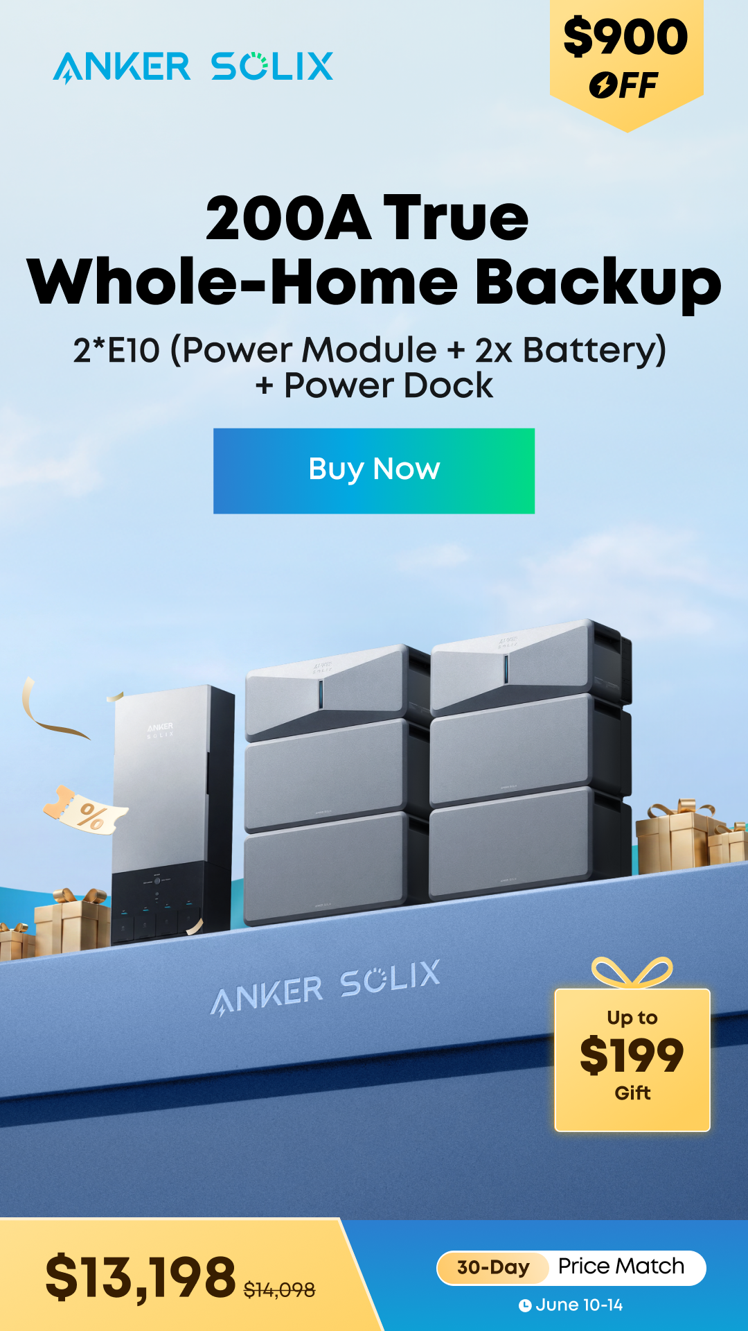 Anker SOLIX Facebook ad