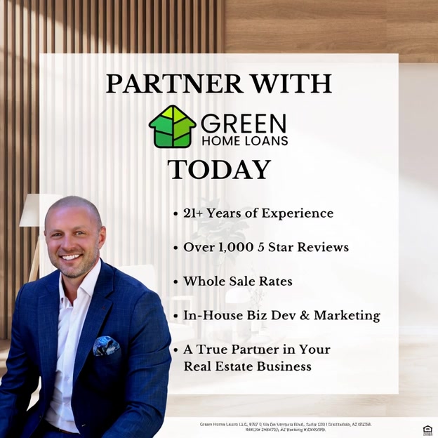 Green Home Loans NMLS 2464753 Facebook ad: I'm Reggie Green, I Want to Be Your Go To Lender.