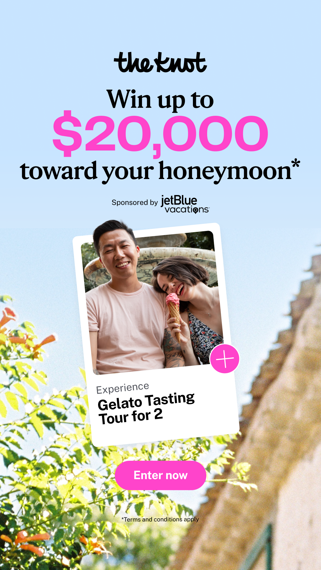 The Knot Facebook ad