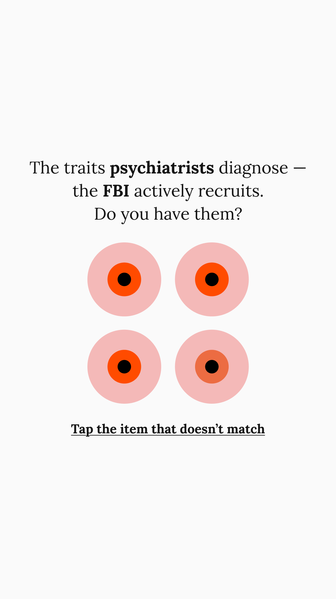 Brain Health Check Facebook ad