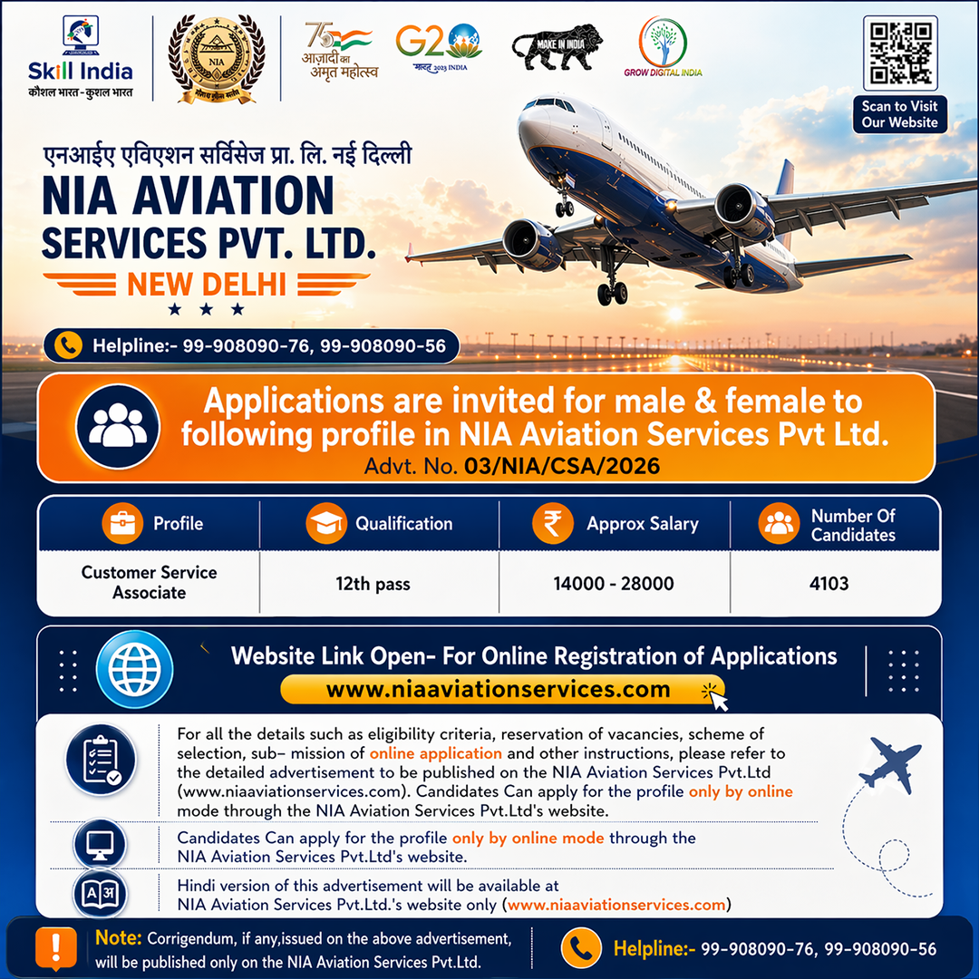 NIA Aviation Services Facebook ad from May 22, 2026