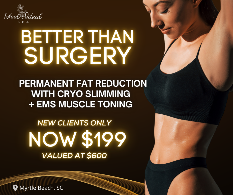 Feel Ideal Spa Facebook ad from May 8, 2026
