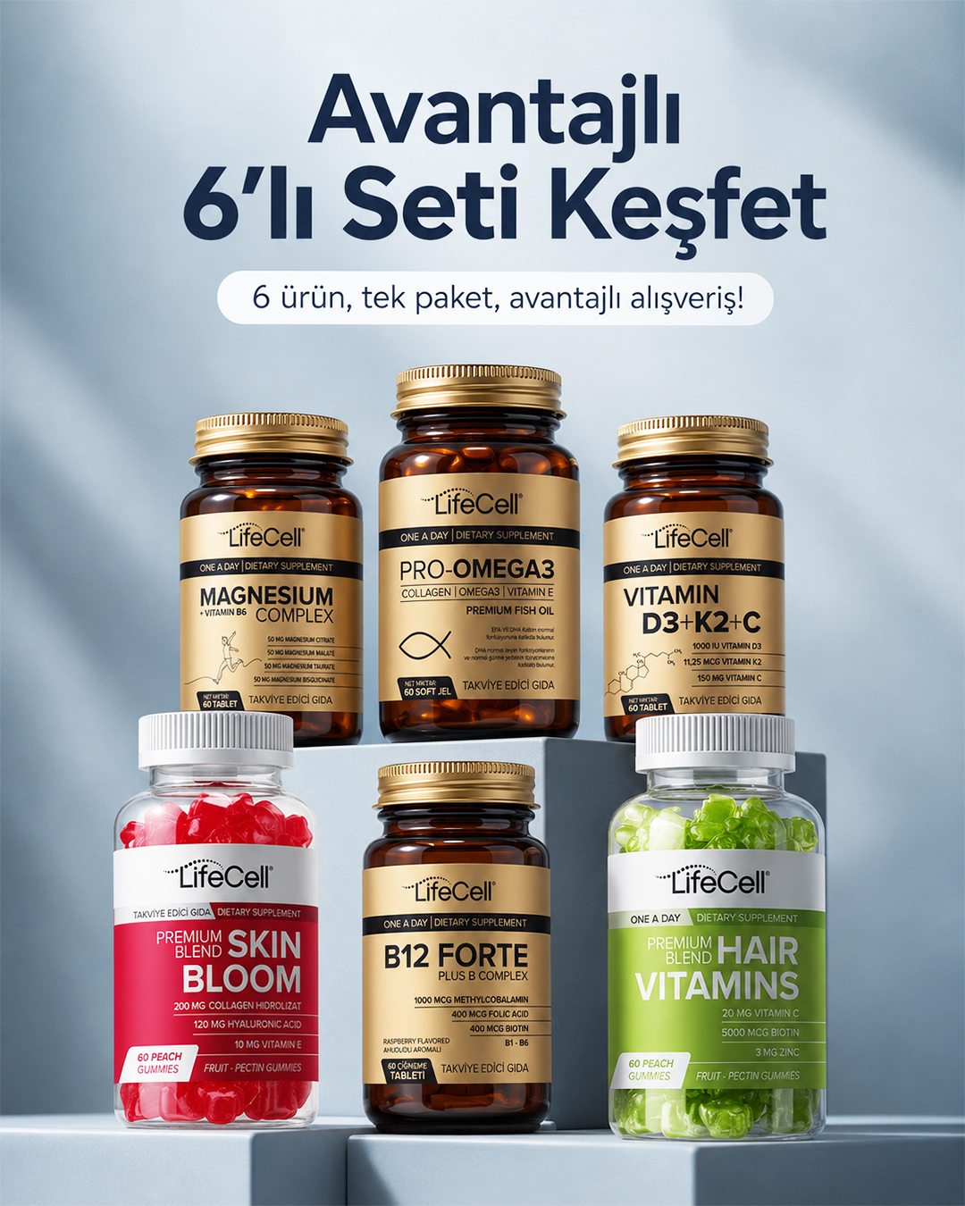 Lifecell Facebook ad: LifeCell 6’lı Avantaj Seti!