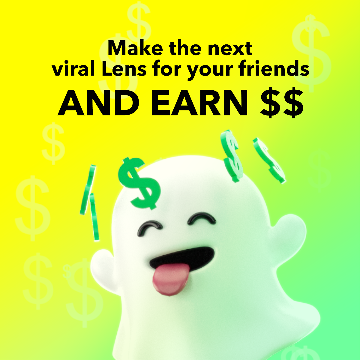 Snapchat Facebook ad
