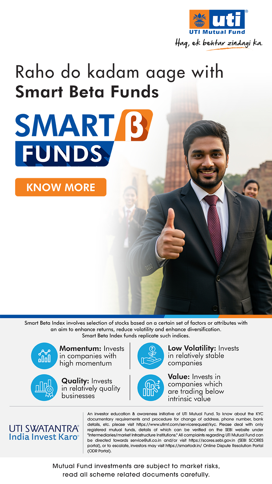 UTI Mutual Fund Facebook ad