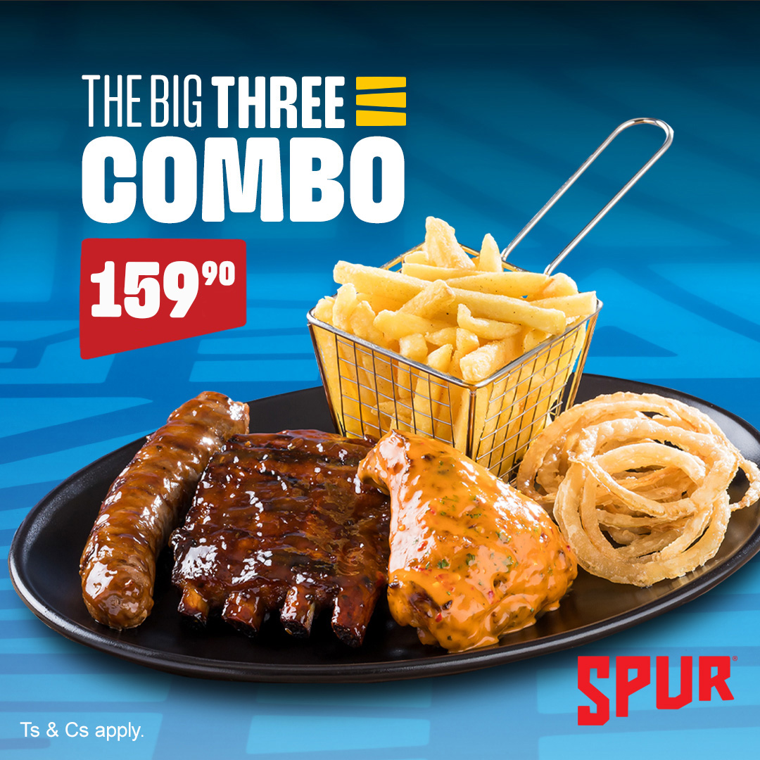 Biloxi Spur Facebook ad: Three Spur legends | One unbeatable combo!