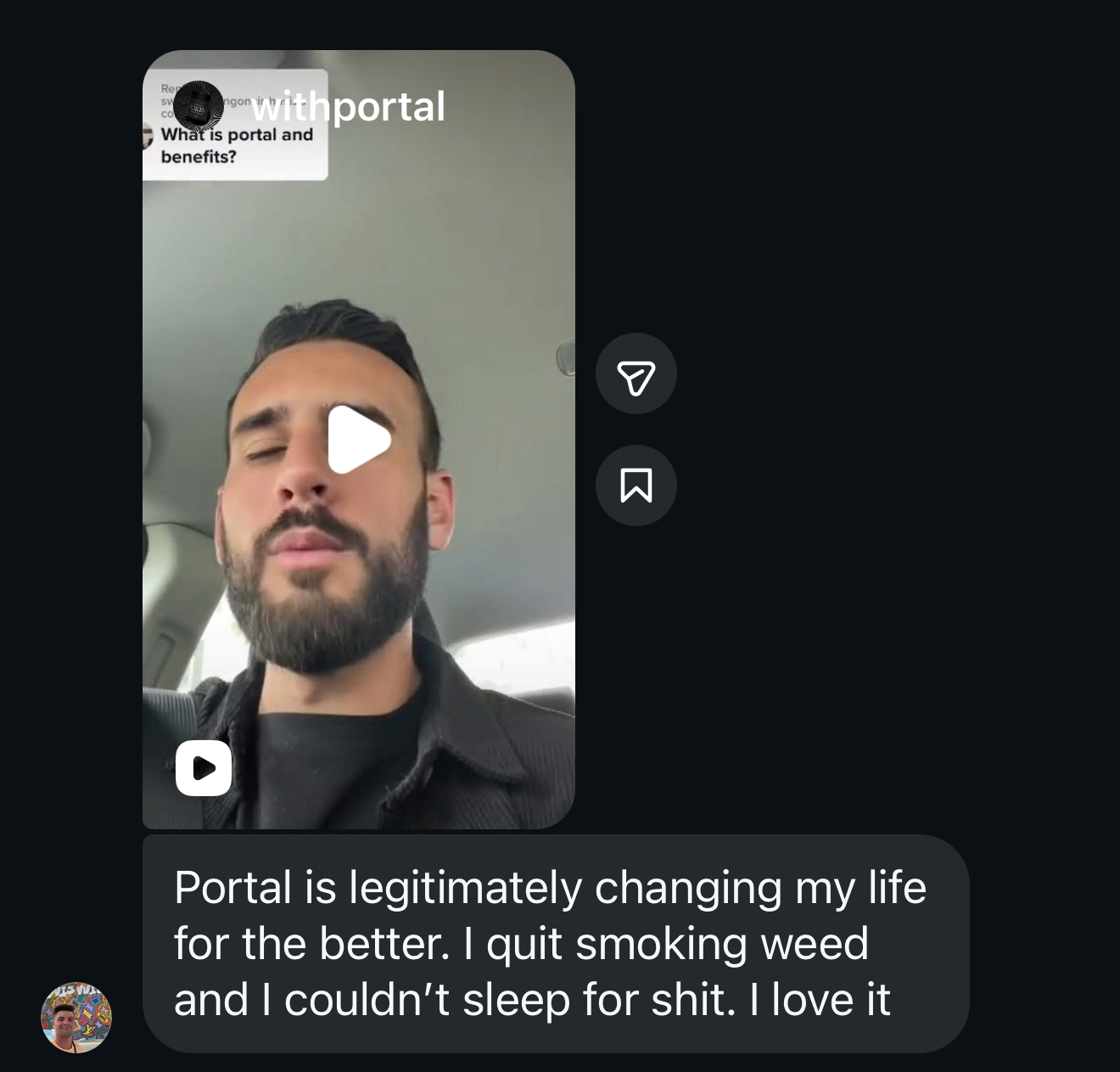 WithPortal Facebook ad