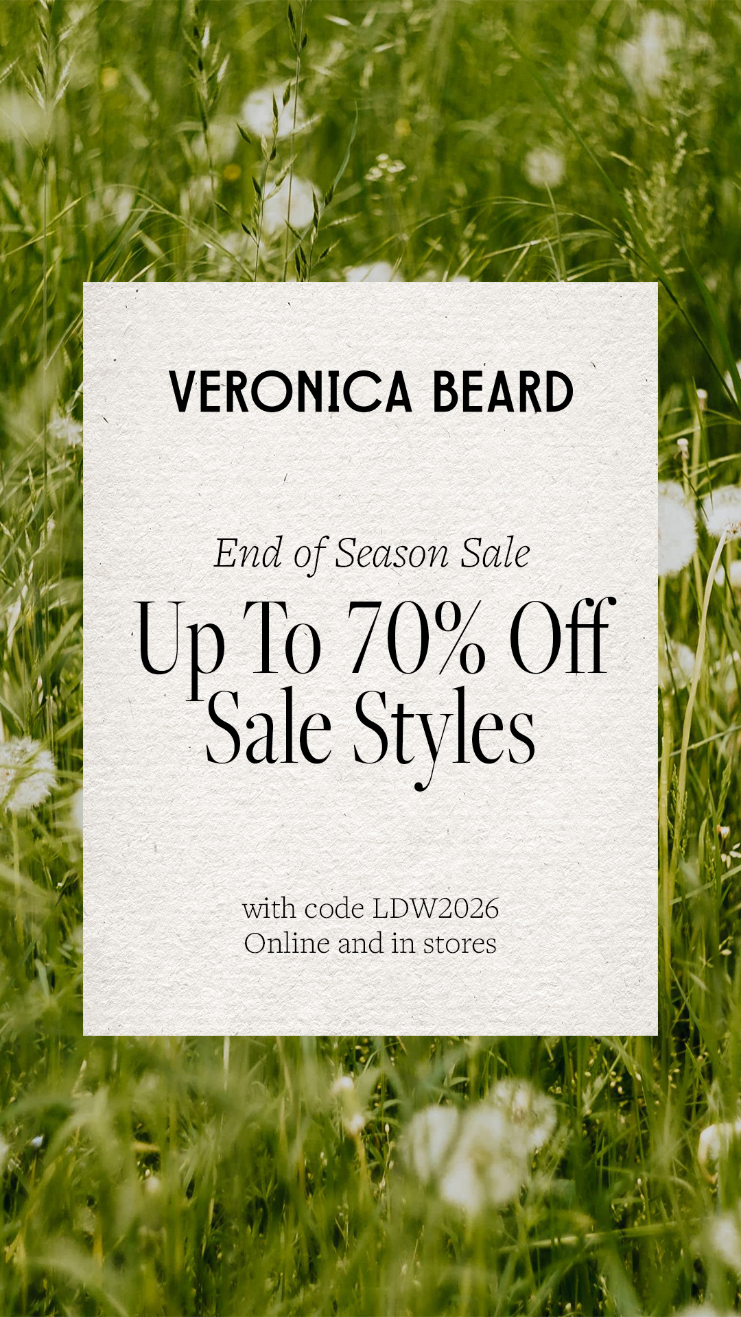 Veronica Beard Facebook ad