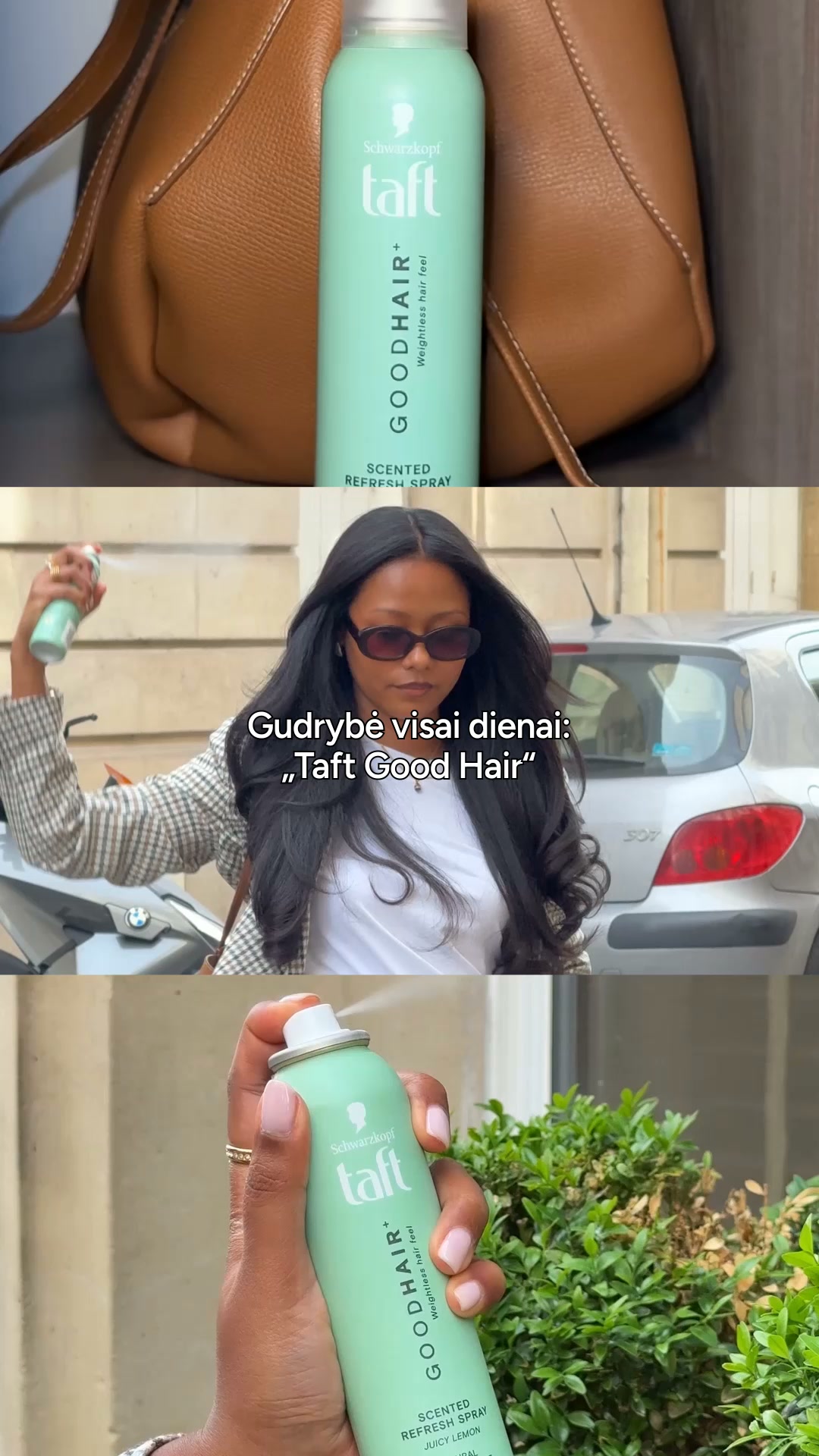 Schwarzkopf Facebook ad: Taft GOOD HAIR