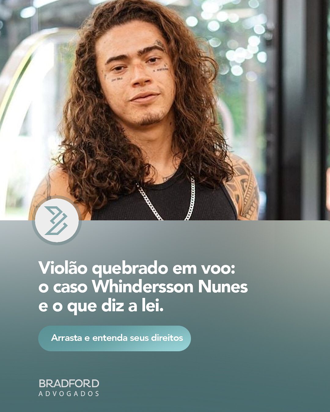 Advogadodepassageiros Facebook ad: O violão do Whindersson quebrou durante o transporte…