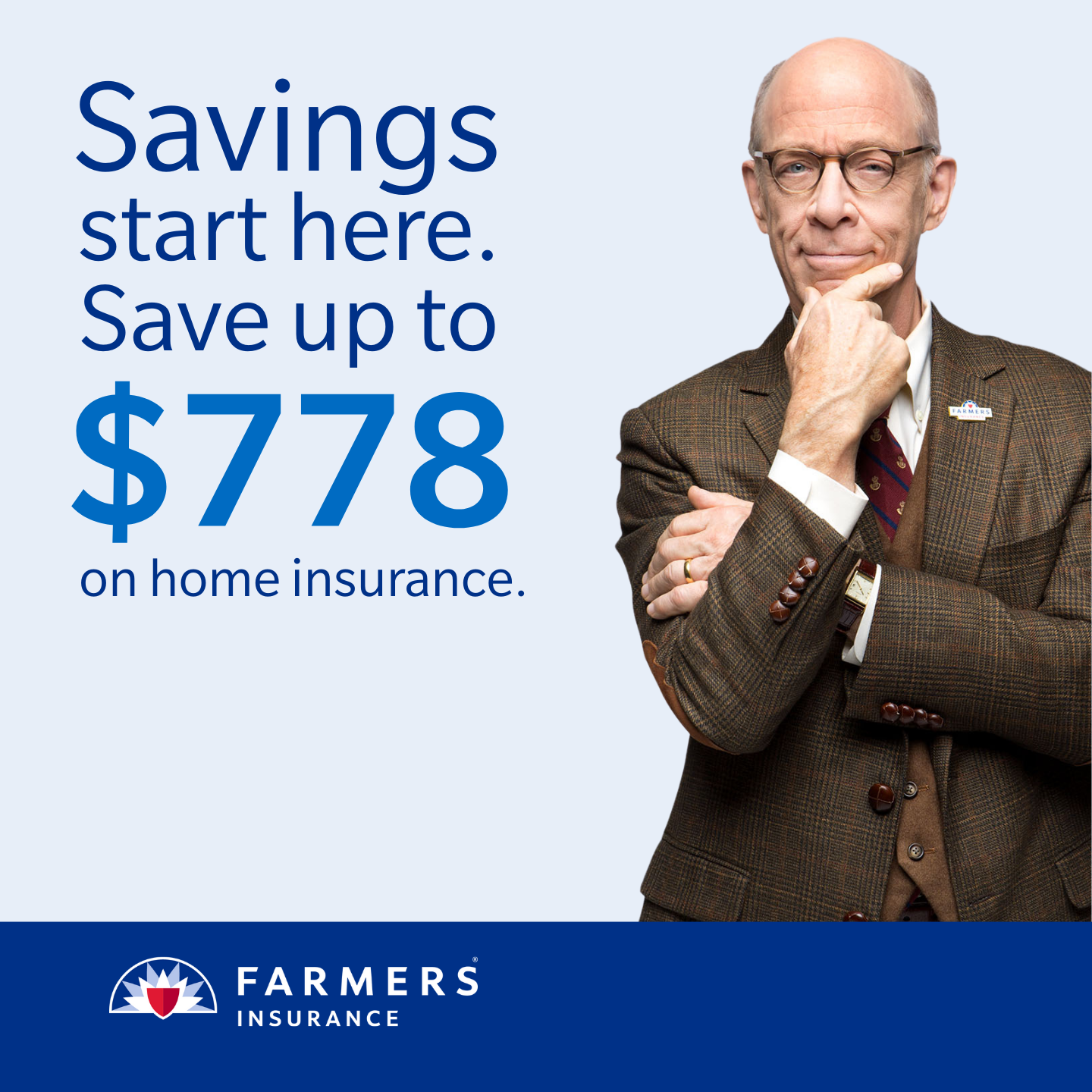 Farmers Insurance Facebook ad