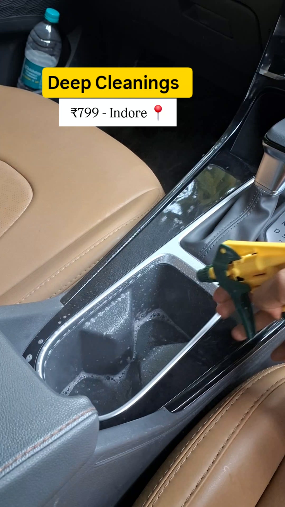 Swassh-Car Cleaning Services Facebook ad: Deep cleaning of your seats, roof, steering wheel…