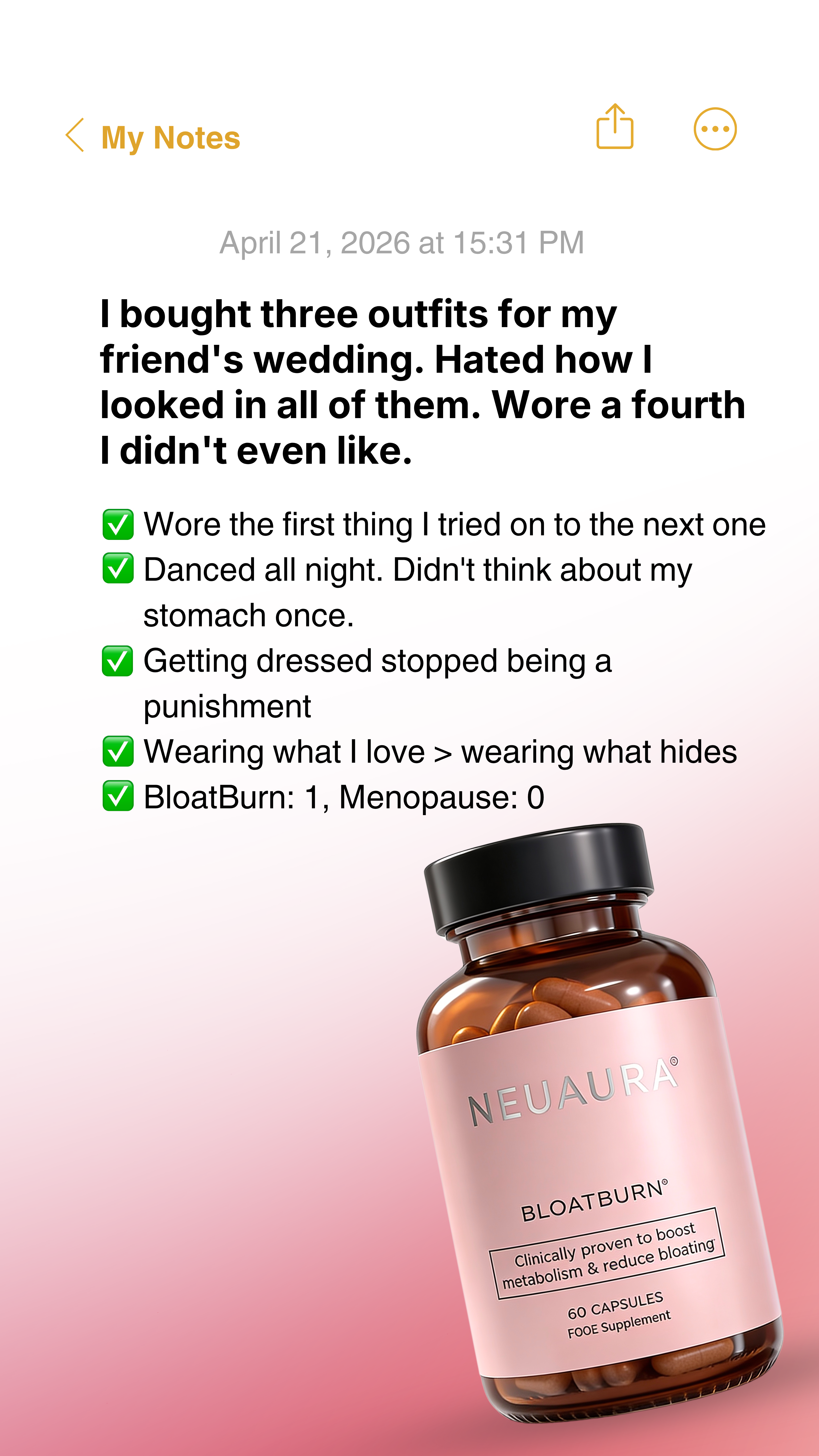 Neuaura Facebook ad