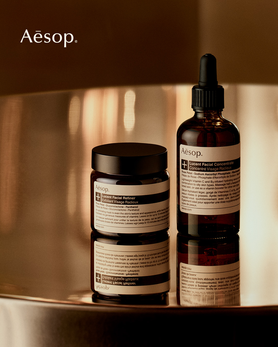 Aesop Facebook ad