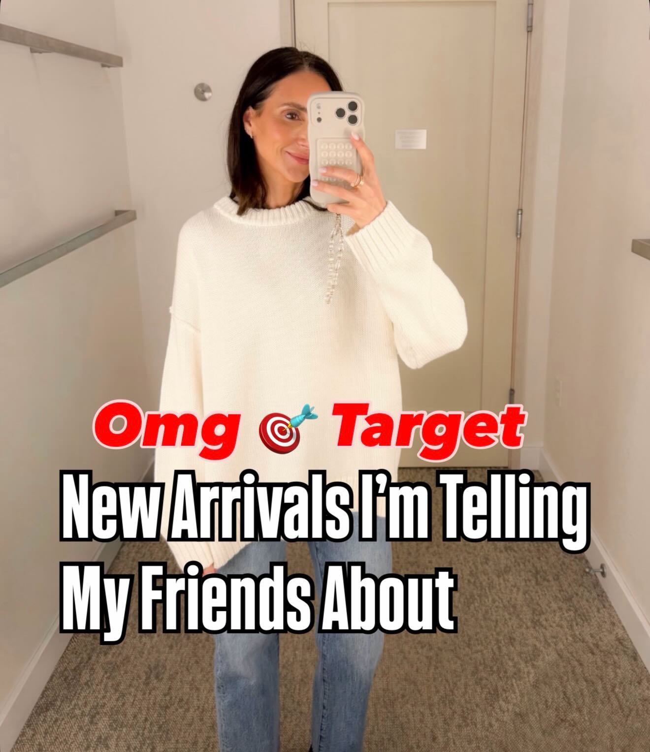 Blushing Rose Style Facebook ad: Omg Target new arrivals I’m telling my friends…