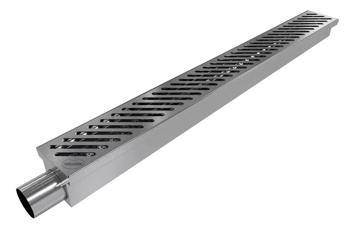 Brsteel Inox Facebook ad: Ralo Inox 100cm Aprovado p/ ANVISA