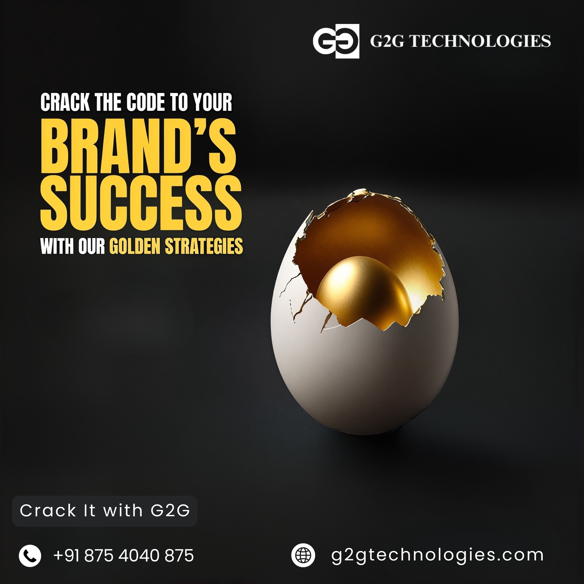 G2G Technologies Facebook ad: G2G Technologies delivers creative digital marketing…