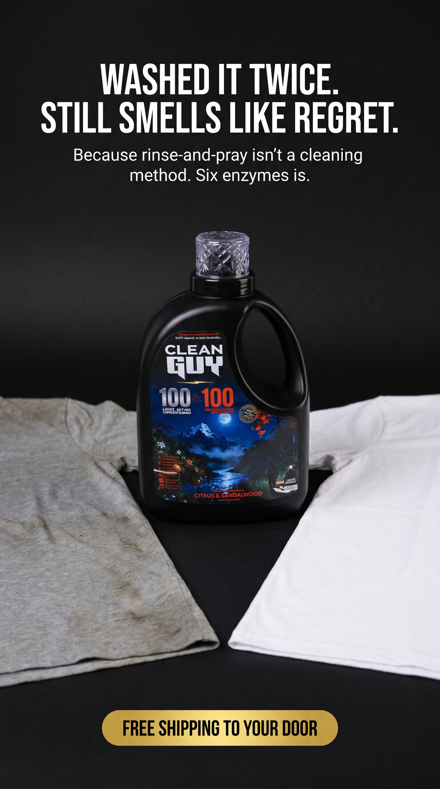 Clean Guy Facebook ad