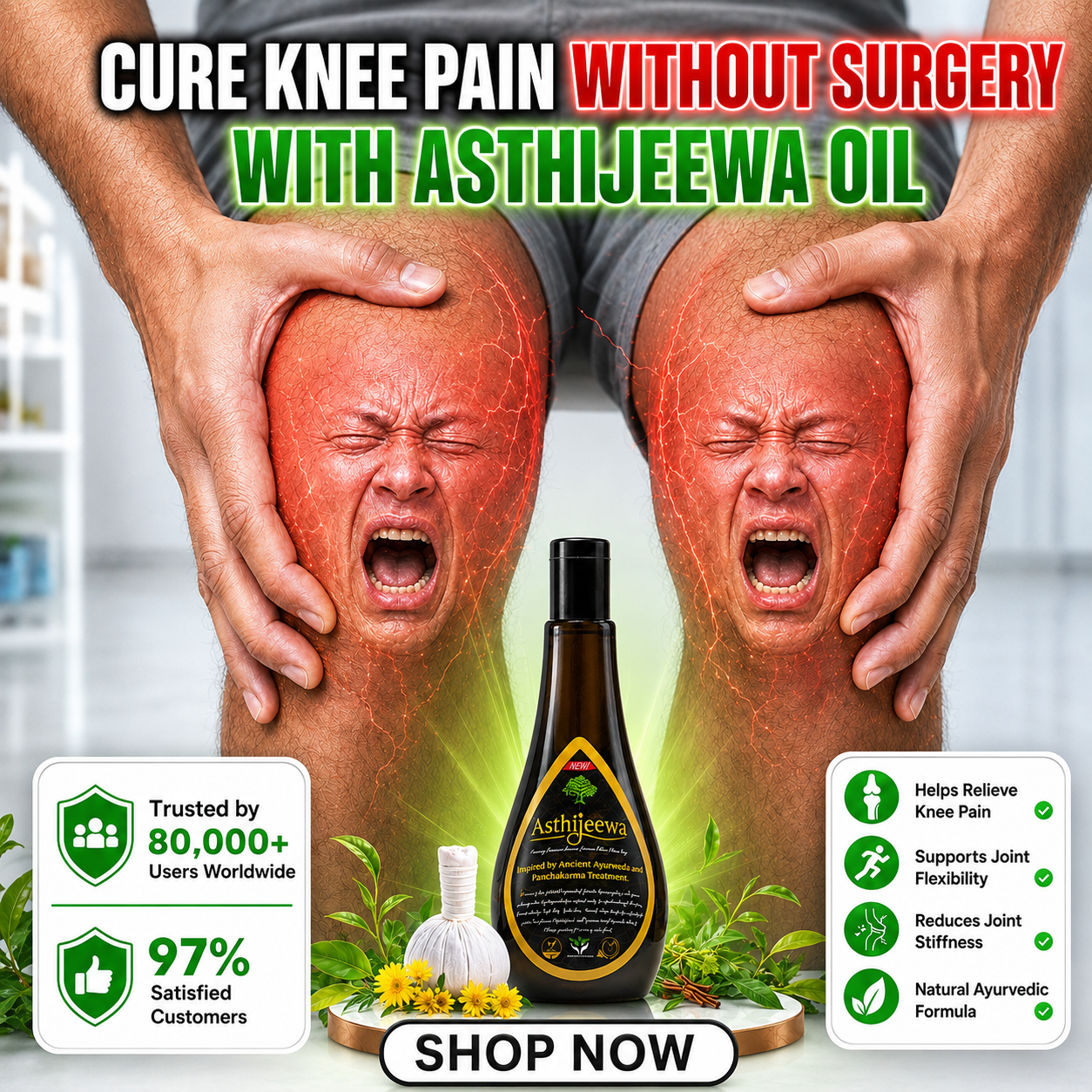 Kaaya Ayurveda Facebook ad: Relieve Joint & Muscle Pain Naturally with Asthijeewa…