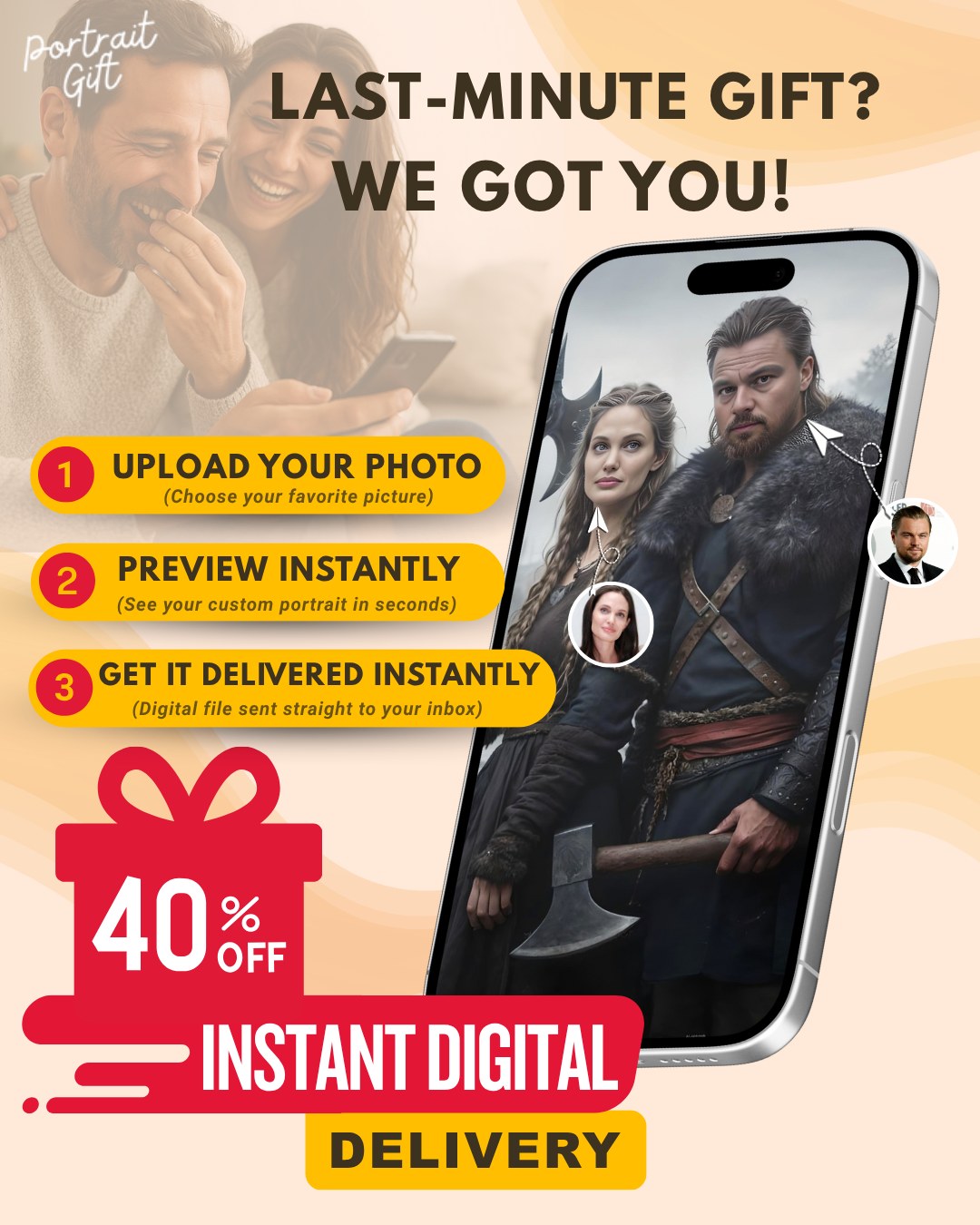 PortraitGift.Com Facebook ad