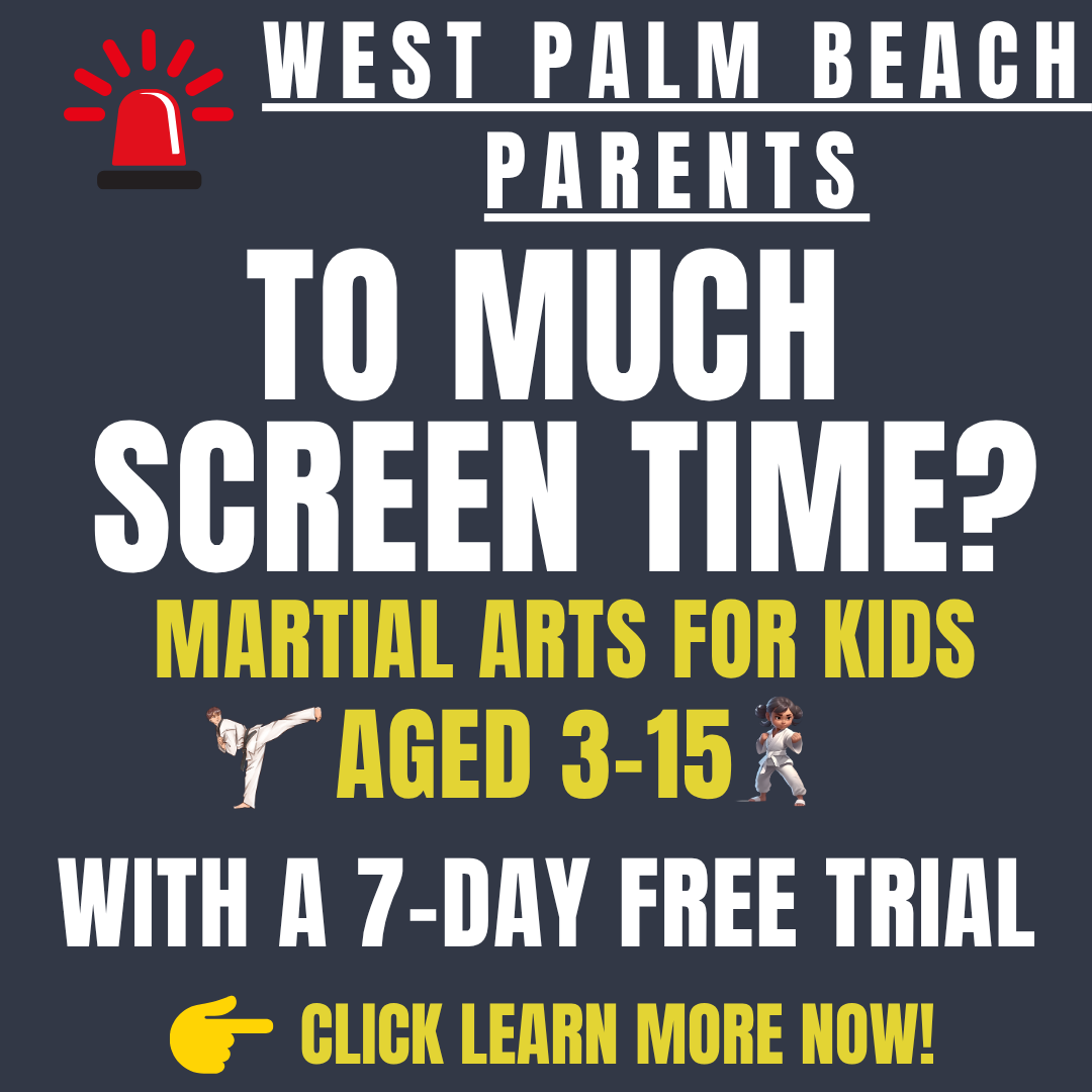 Allstar Martial Arts Academy West Palm Beach Facebook ad: 1 Week FREE TRIAL for KIDS