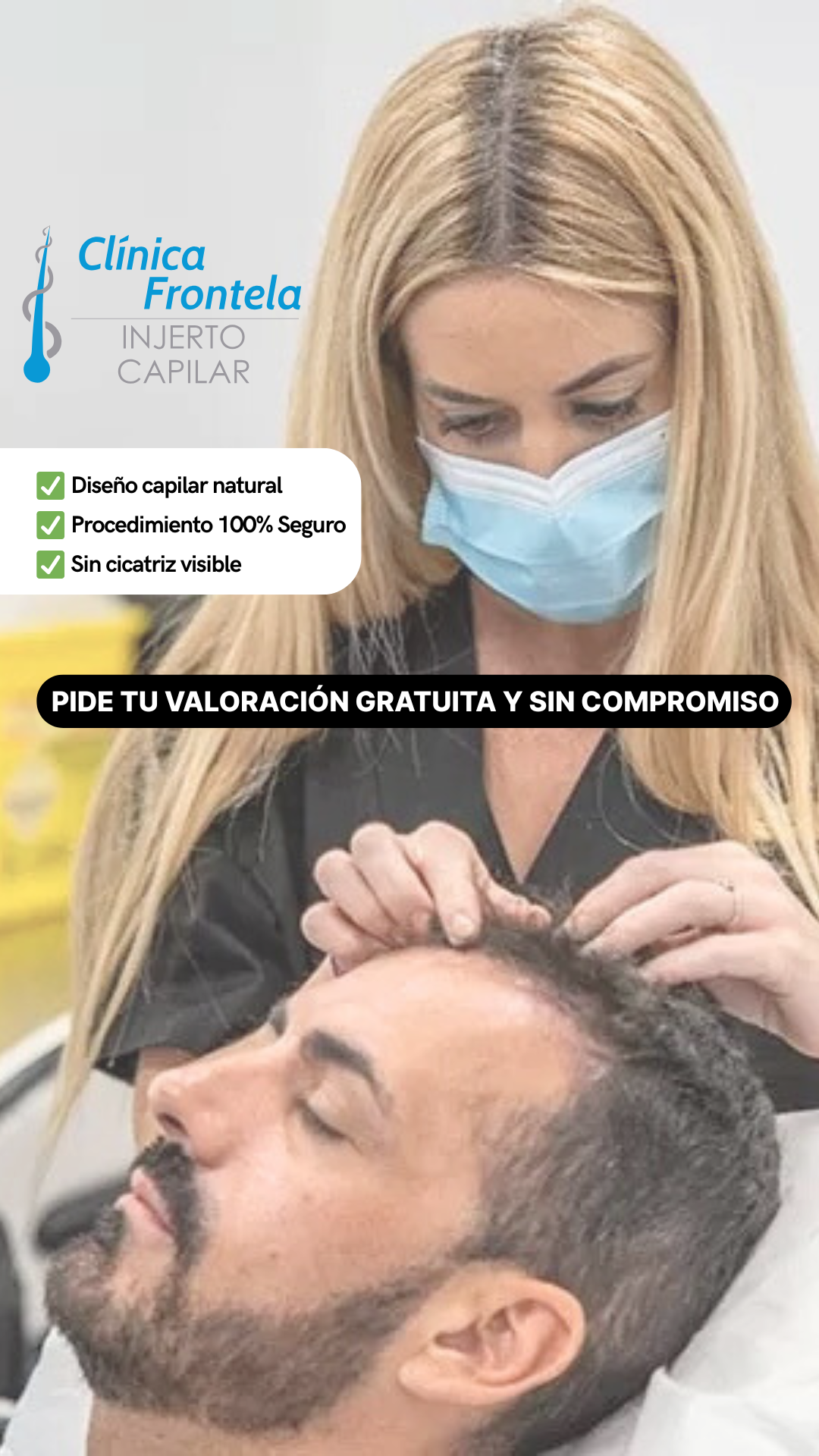 Clinica Injerto Capilar Frontela Facebook ad
