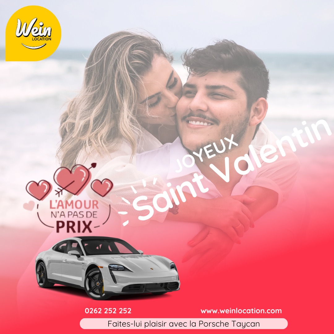Wein location Facebook ad: Joyeuse Saint-Valentin à toutes et à tous