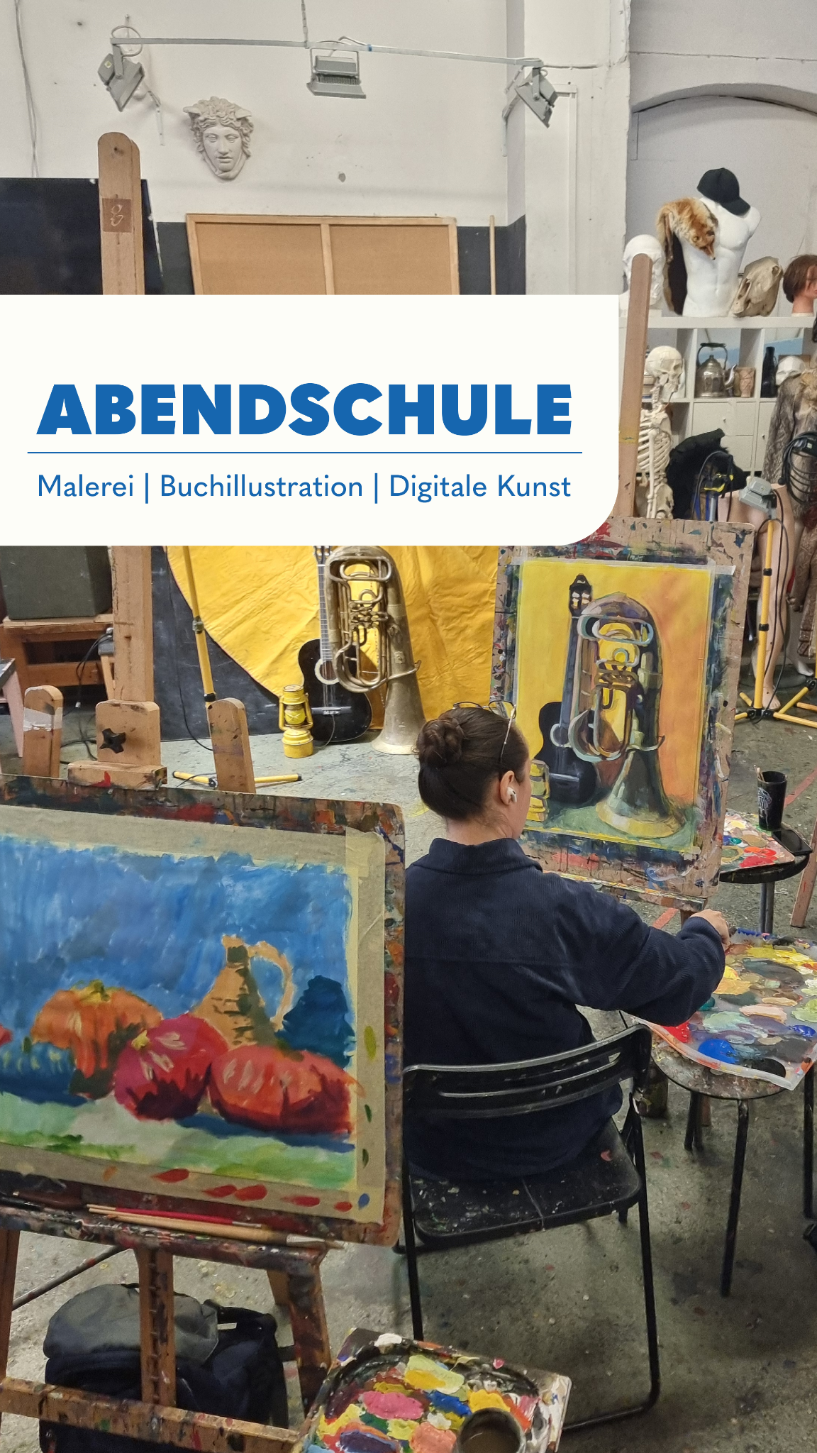 Kunstschule Berlin Facebook ad