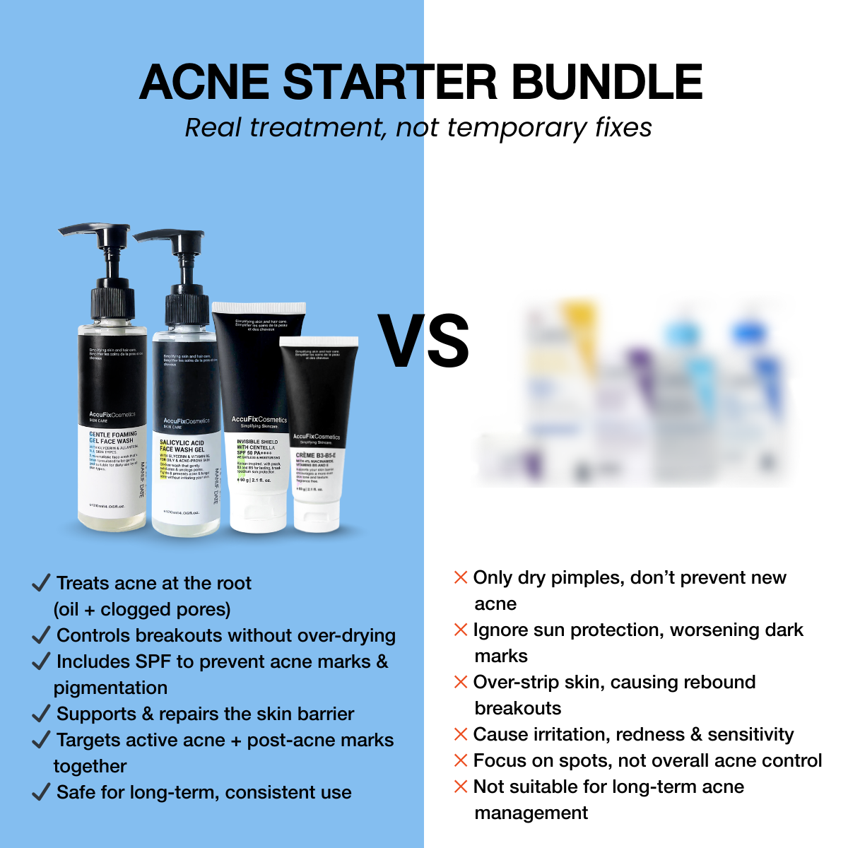 AccuFix Cosmetics Facebook ad