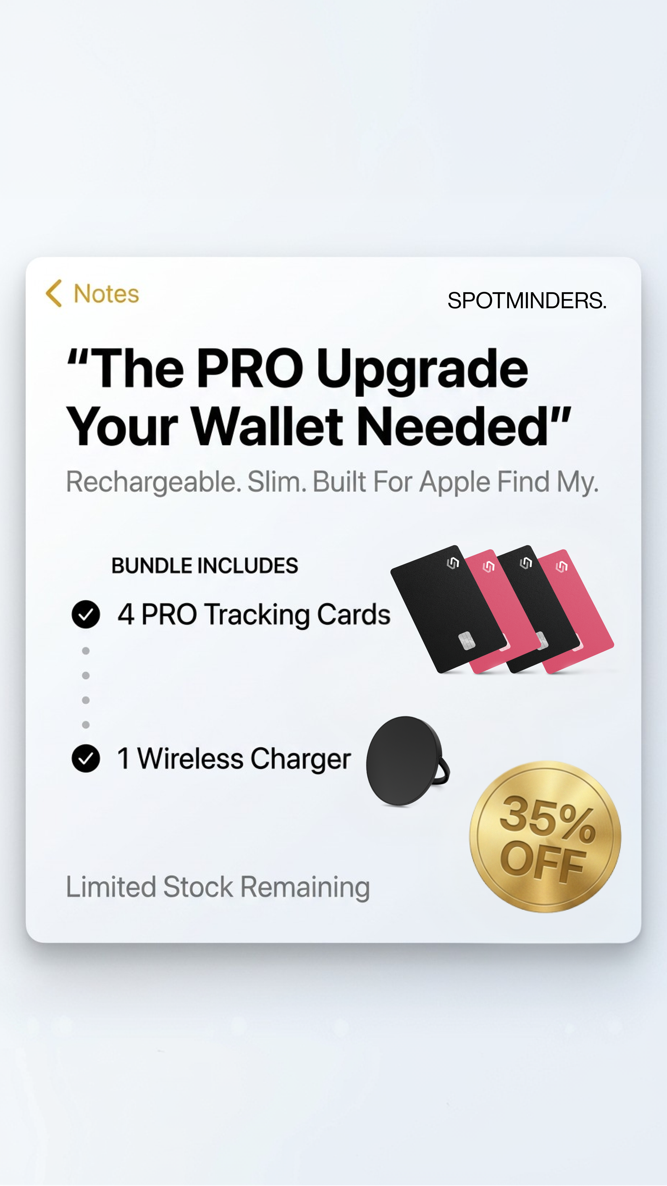 Spotminders Facebook ad