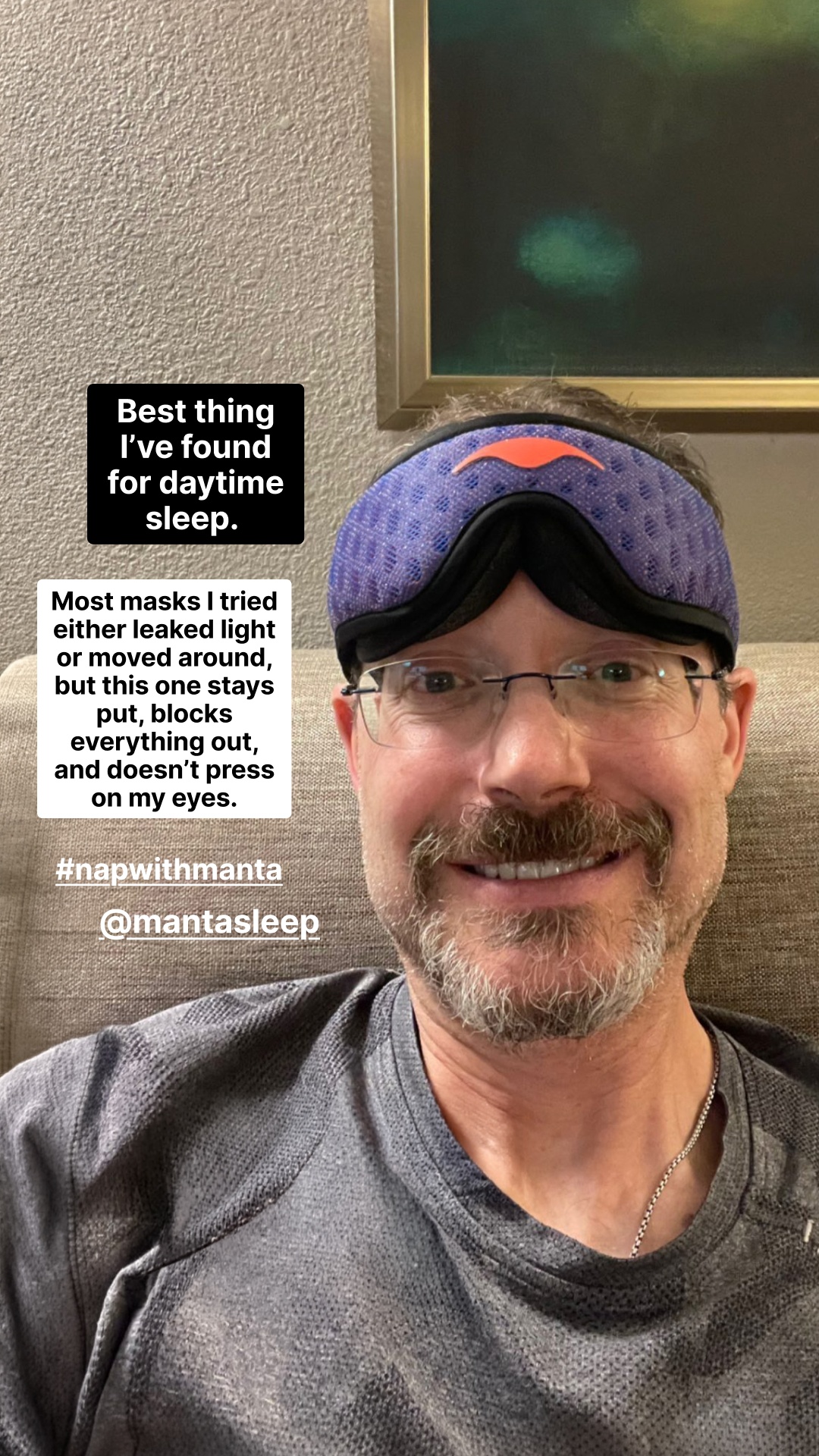 Manta Sleep Facebook ad