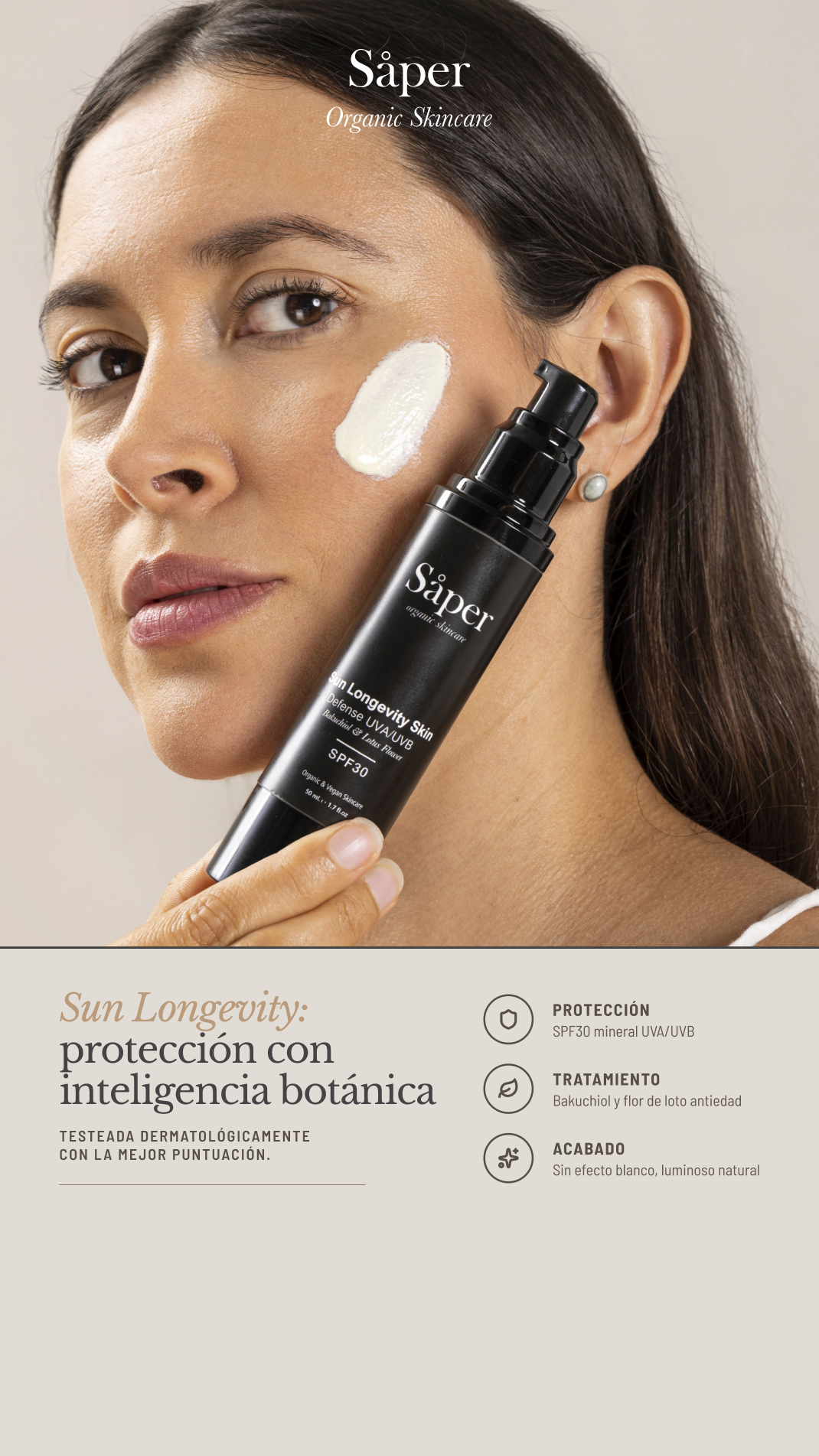 Såper Organic Skincare Facebook ad