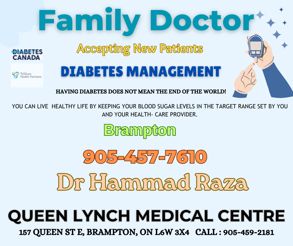 Dr Hammad Raza Facebook ad: Family Doctor: Accepting New Patients
