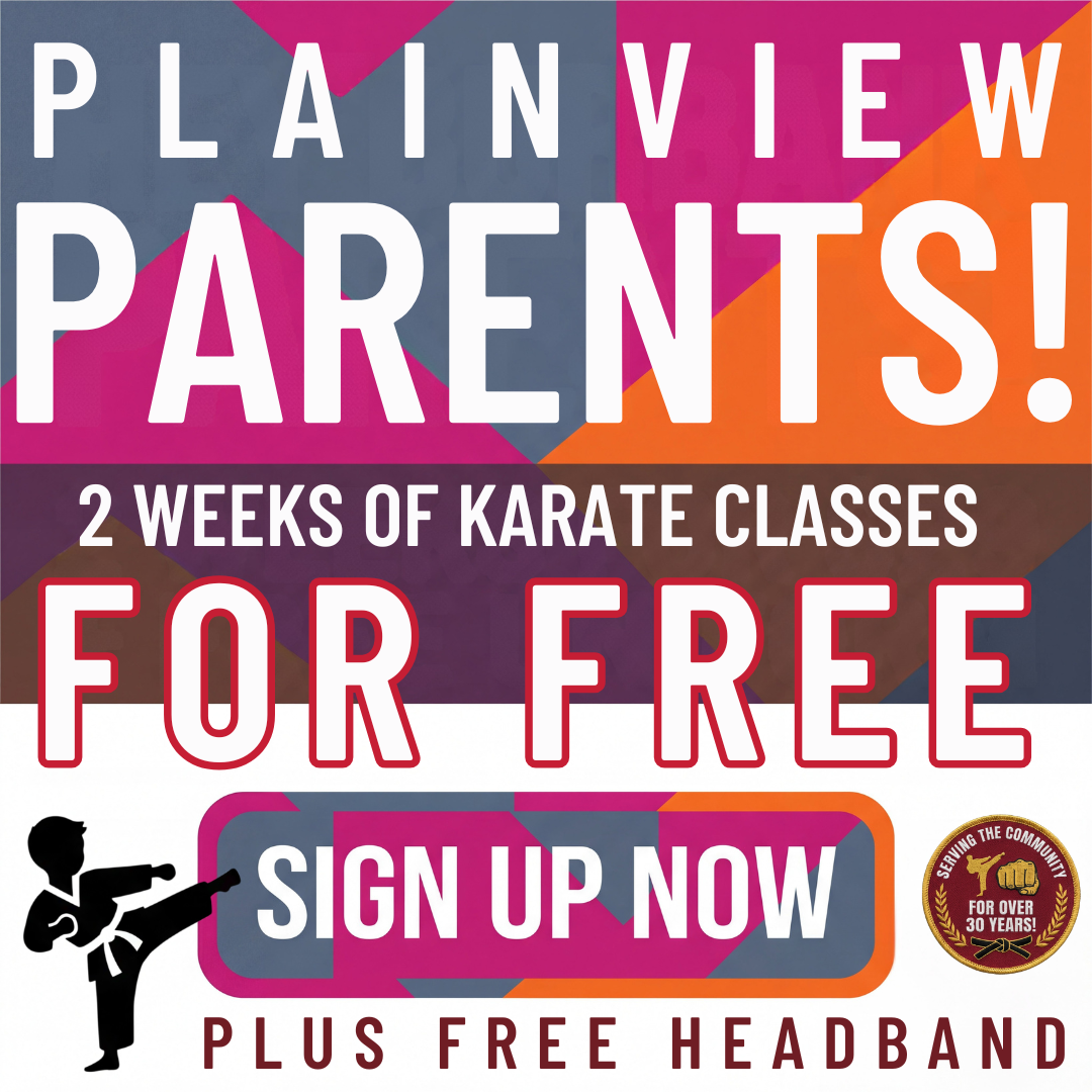 Busto's Martial Arts Facebook ad: 2 Free Weeks of Kids Karate Classes + Free Headband