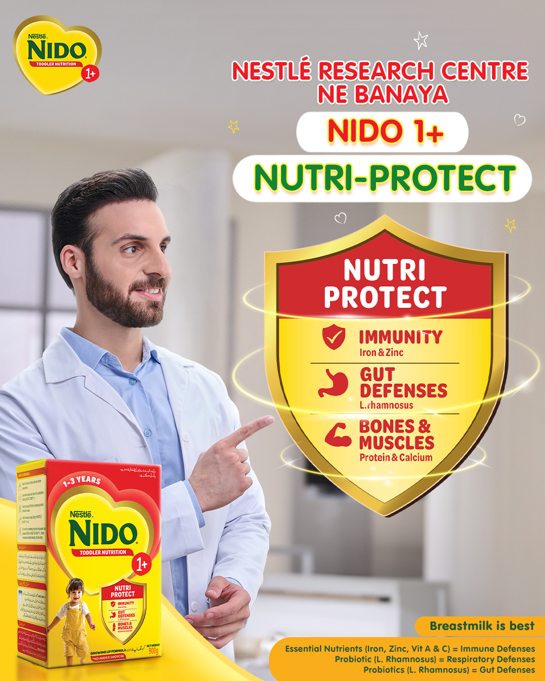 NESTLÉ NIDO 1+ Facebook ad: NIDO 1+ Nutri-Protect is specially designed by NESTLÉ…