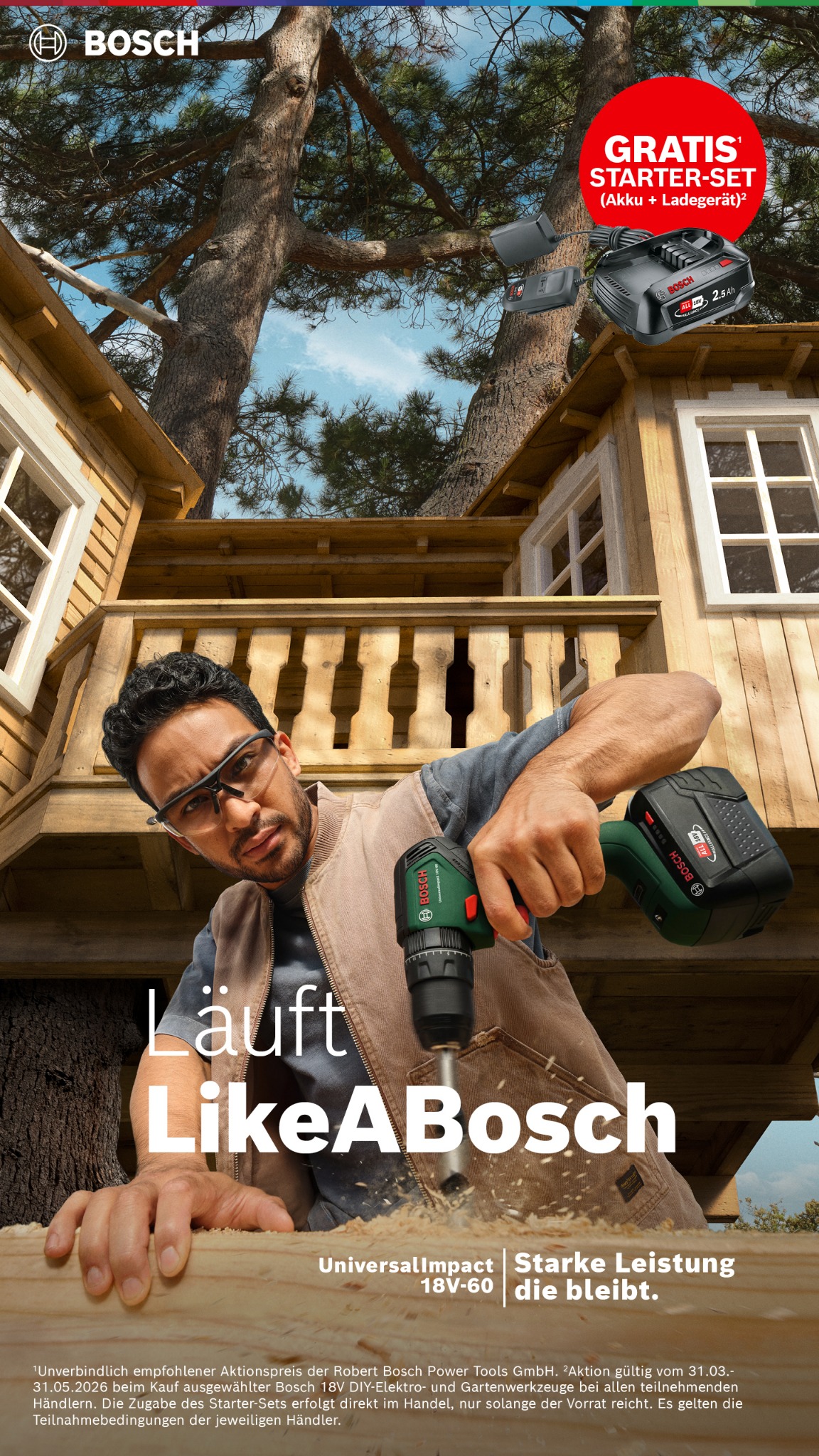 Bosch DIY and Garden Facebook ad from May 6, 2026