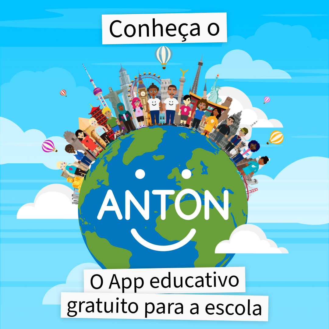 ANTON - O App educativo gratuito para a escola Facebook ad