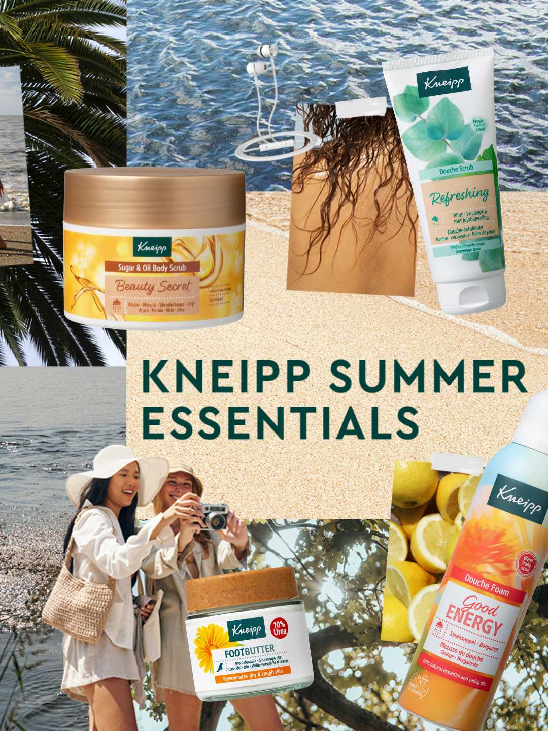 Kneipp Facebook ad: Dat gevoel van een eindeloze zomerdag.