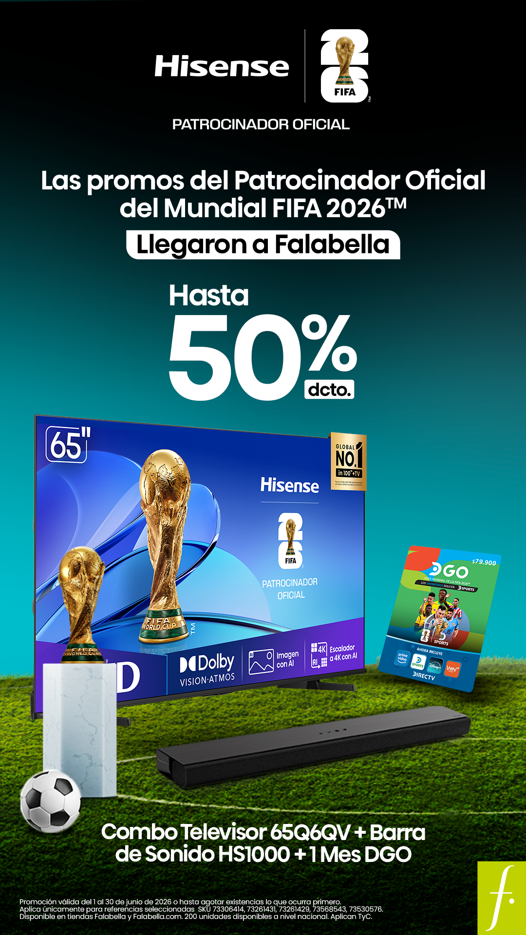 Falabella Colombia Facebook ad