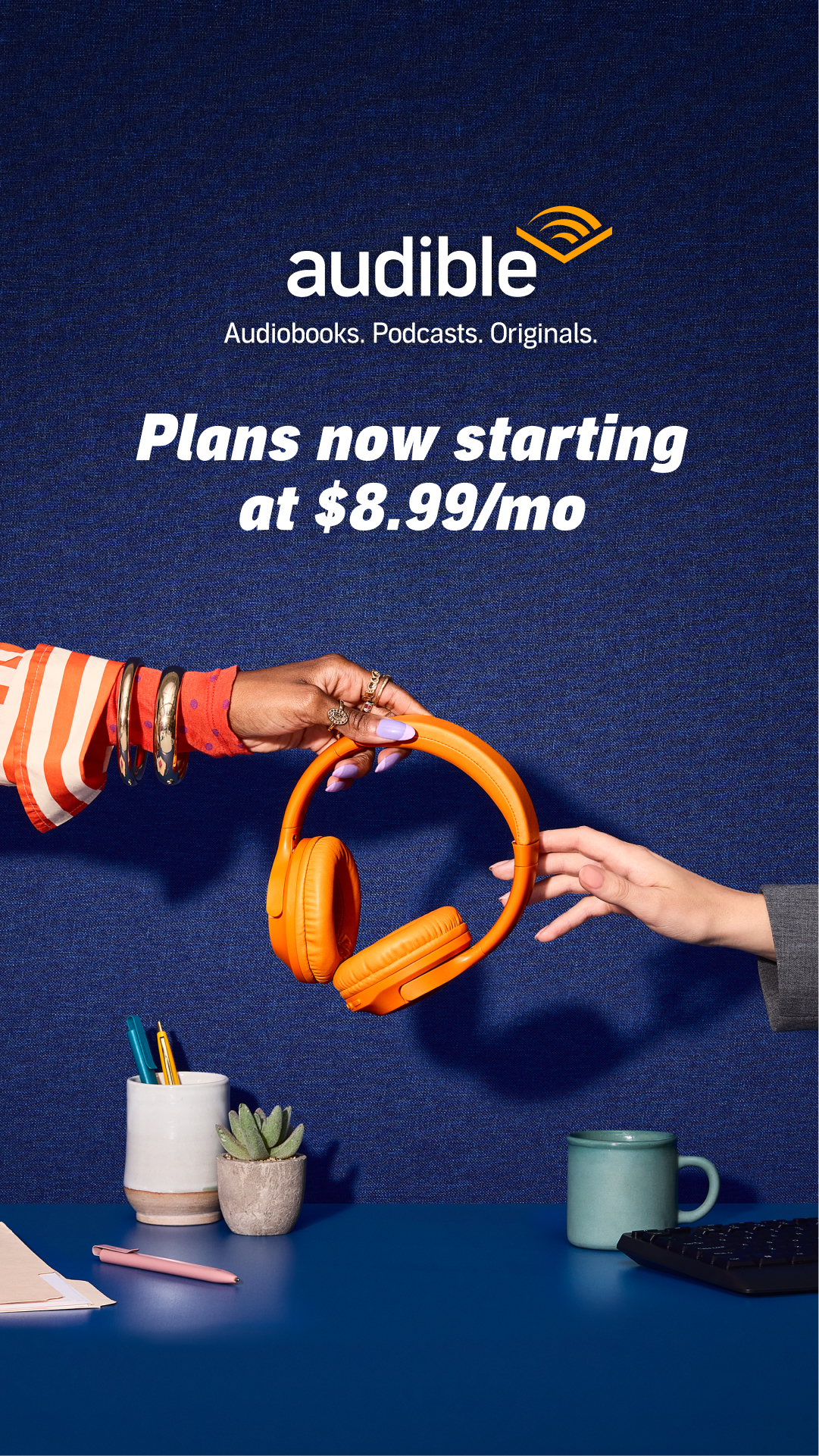 Audible Facebook ad