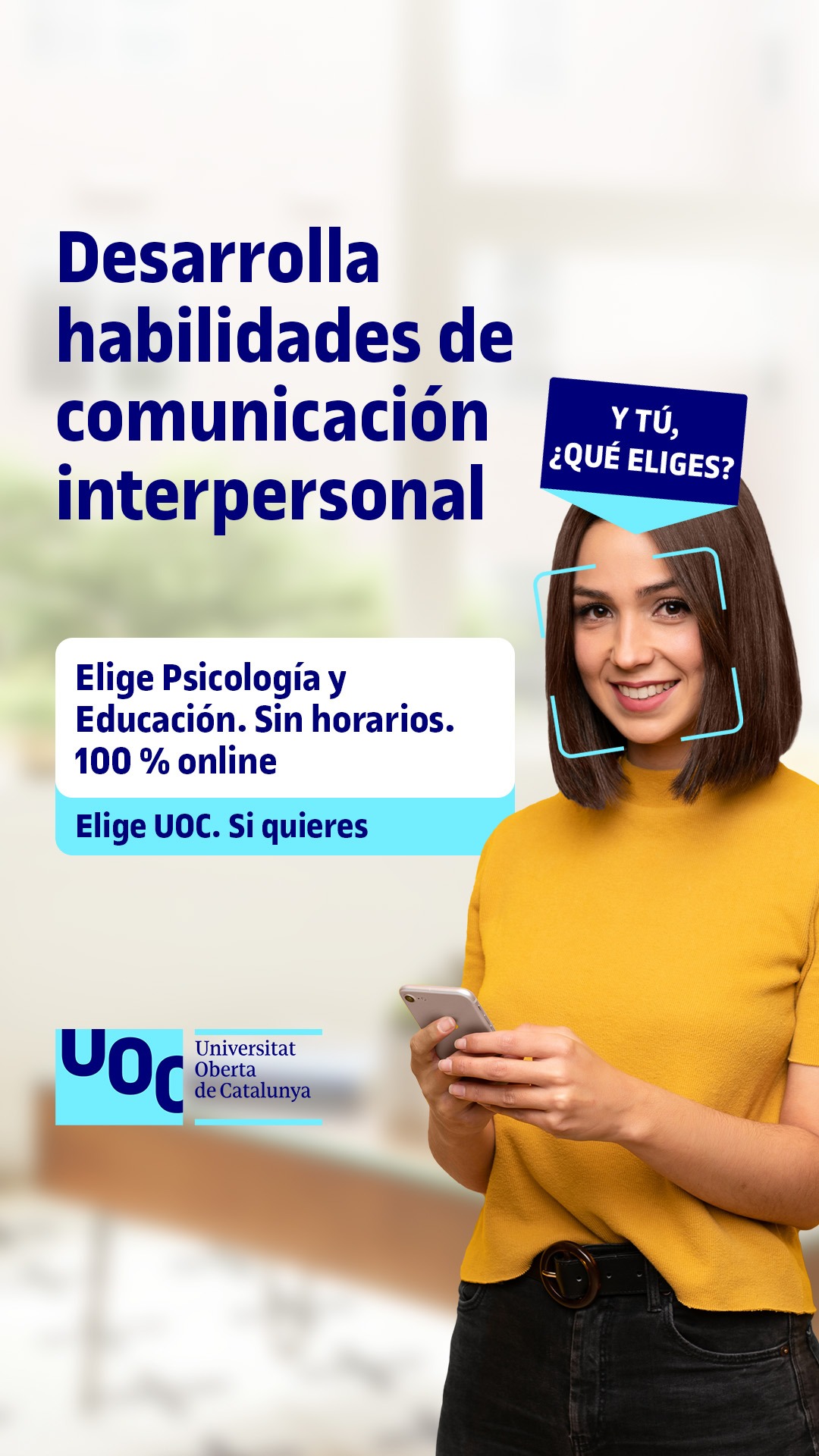 Universitat Oberta de Catalunya (UOC) Facebook ad