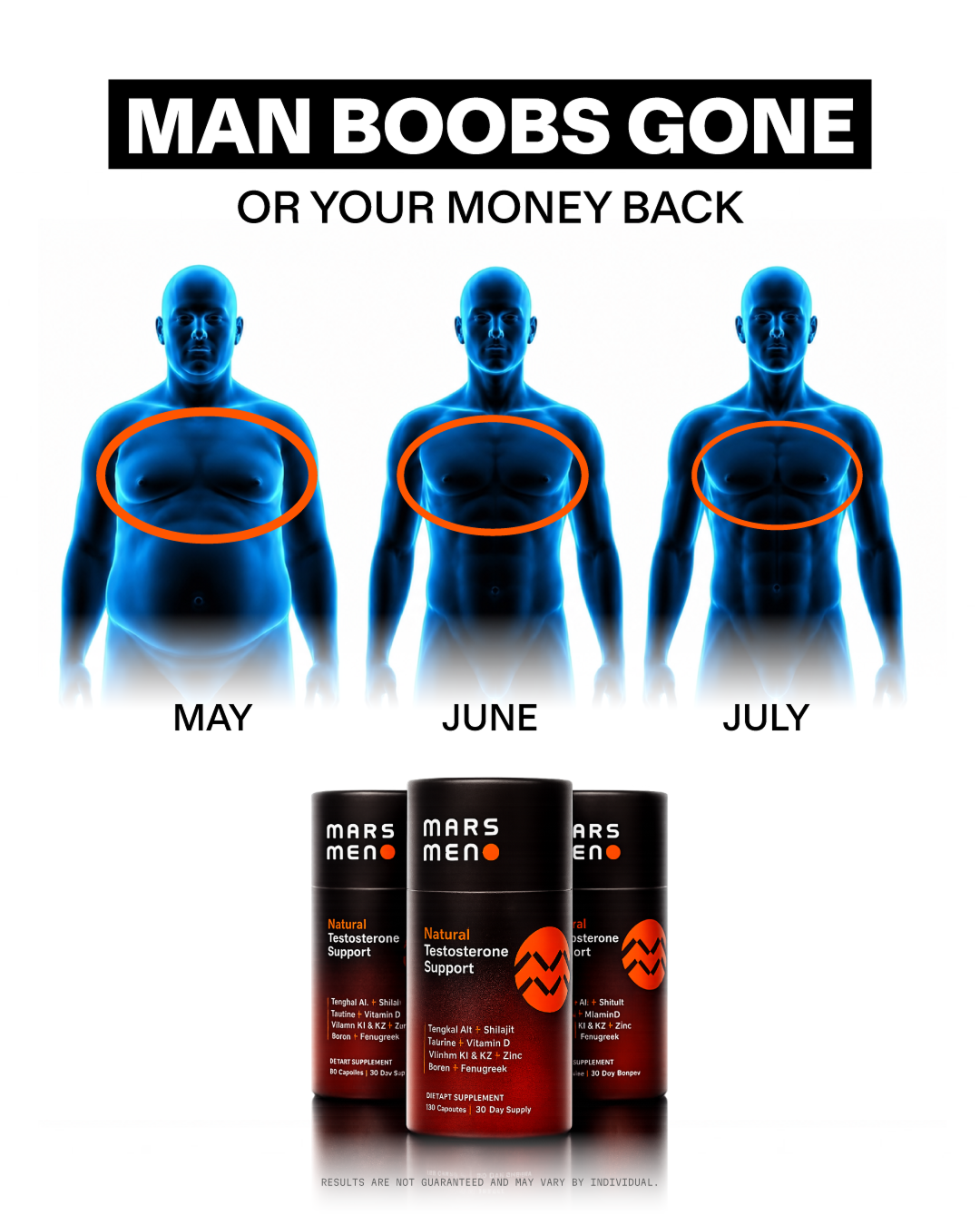 Mars Men Facebook ad