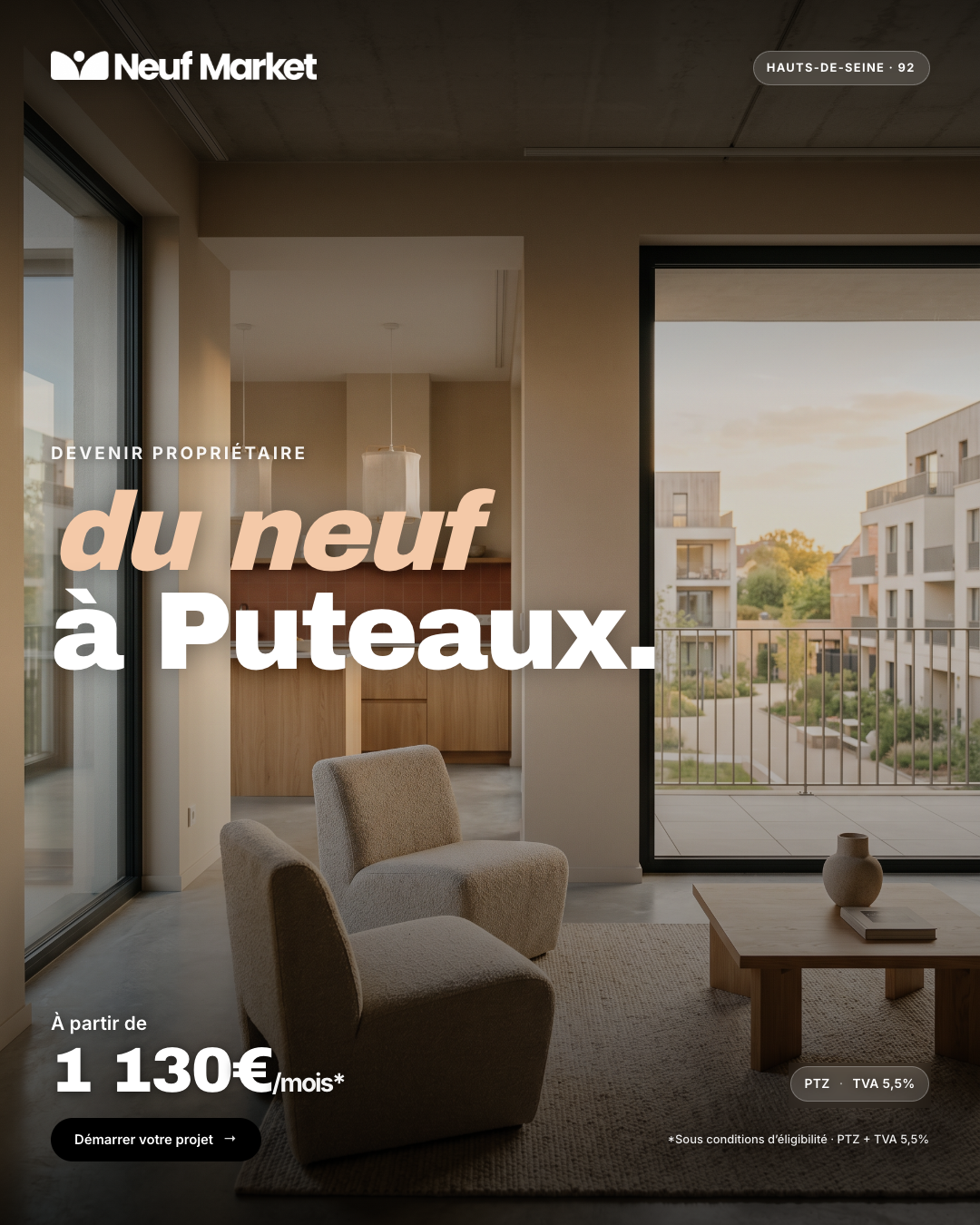 Neuf Market Facebook ad from May 22, 2026