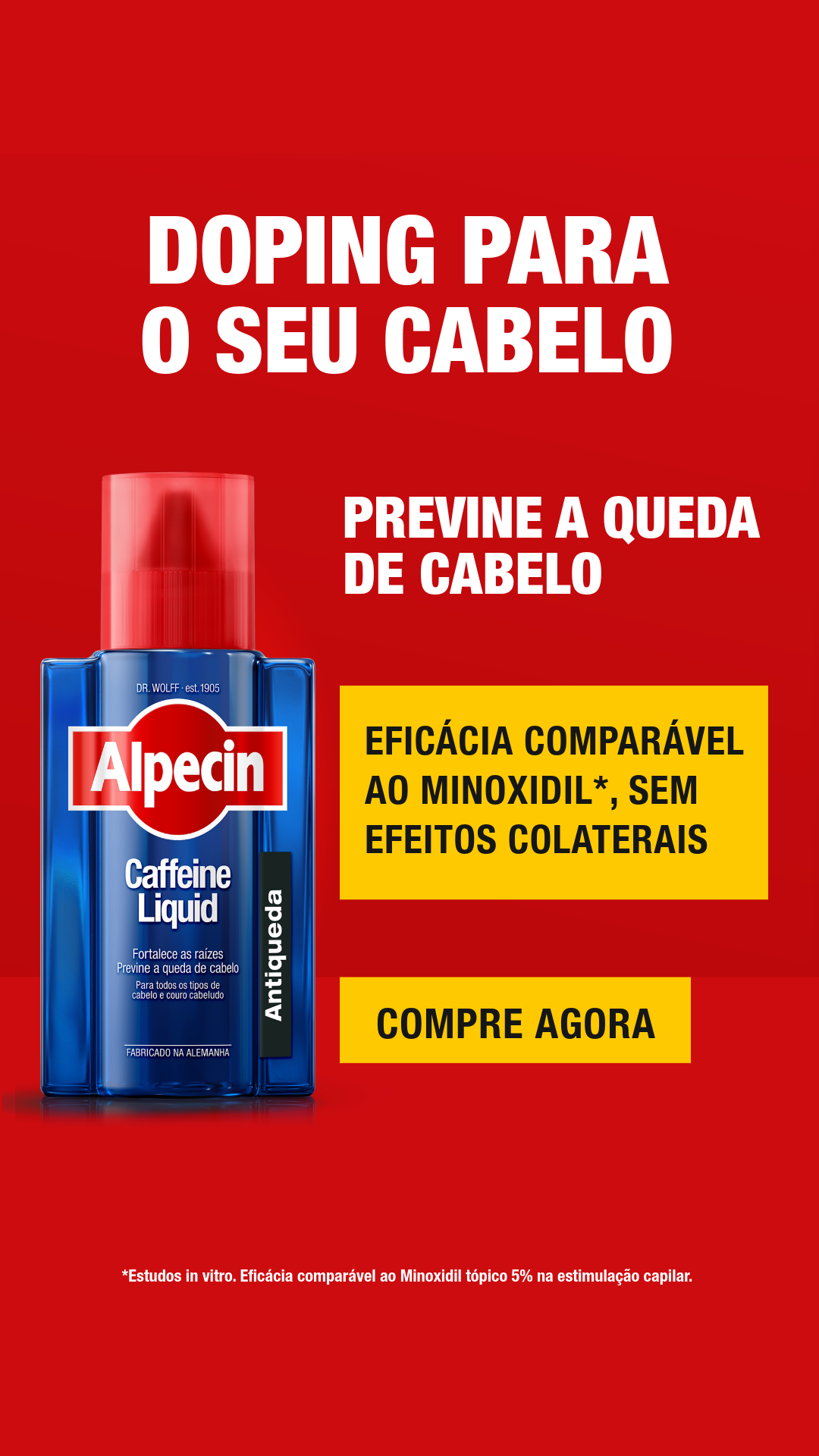 Alpecin Brasil Facebook ad