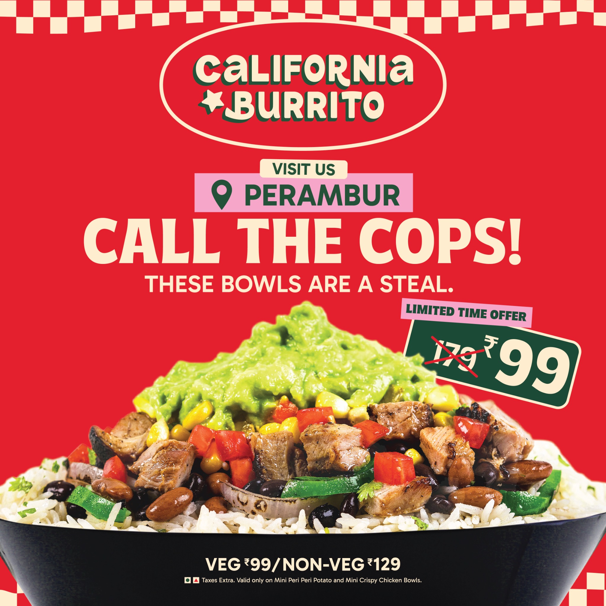 California Burrito Facebook ad